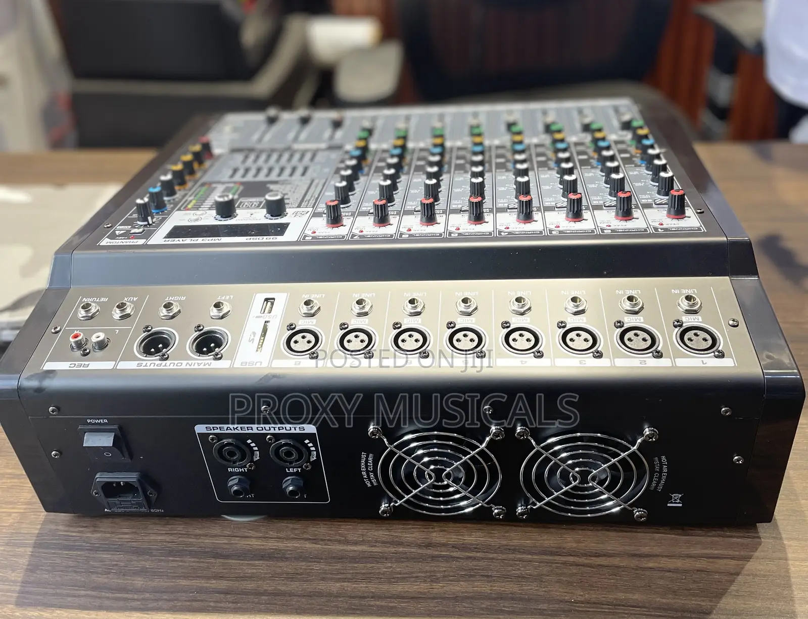 Yamaha 8 Channels Powered Mixer With Usb, Sd Card, Bluetooth