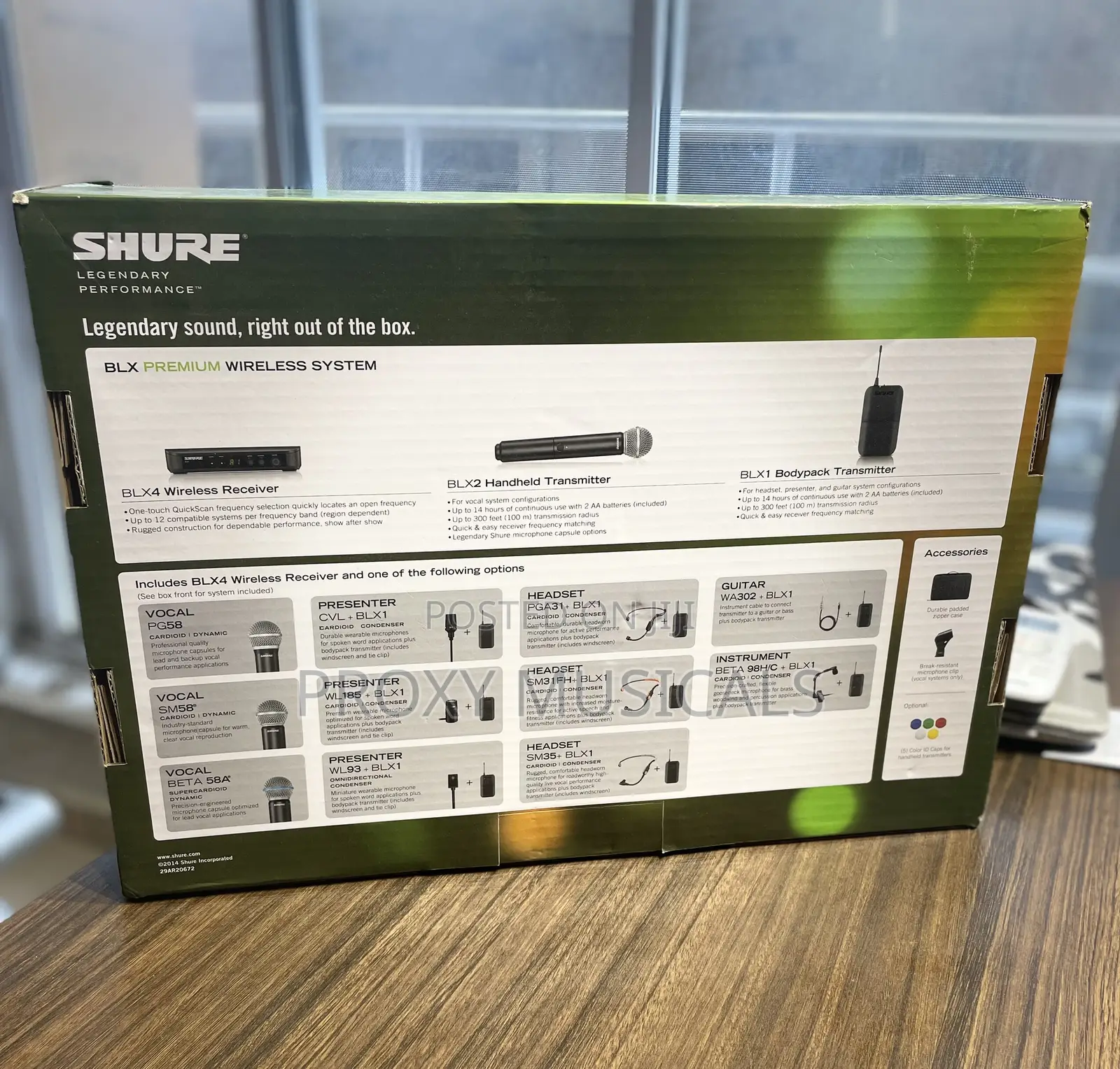 Shure BLX/14 CVL Wireless Lapel Microphone System