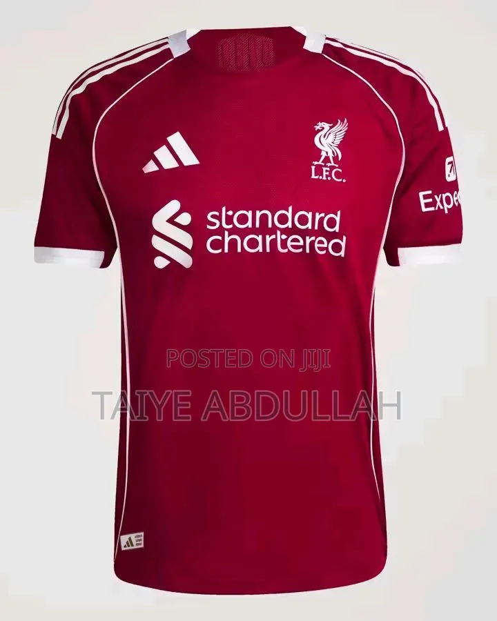 Liverpool 2025/2026 Jersey