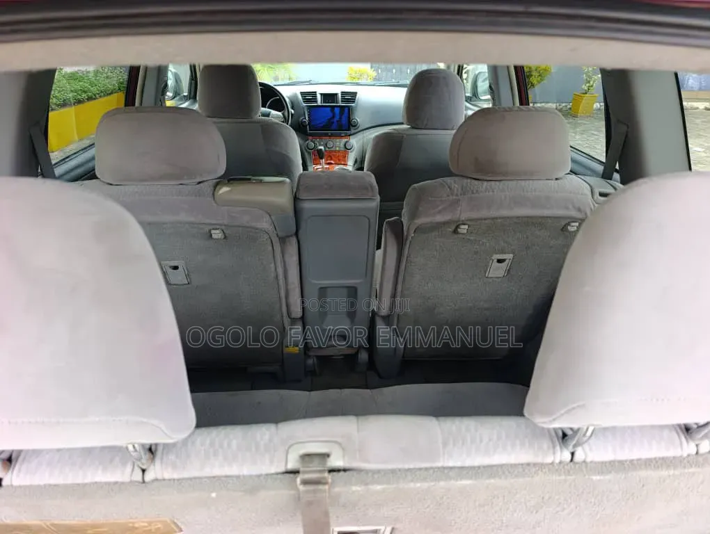 Toyota Highlander Limited 2012 Red