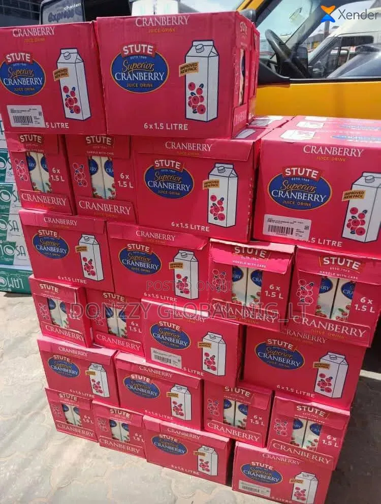 Stute Cranberry Juice Carton