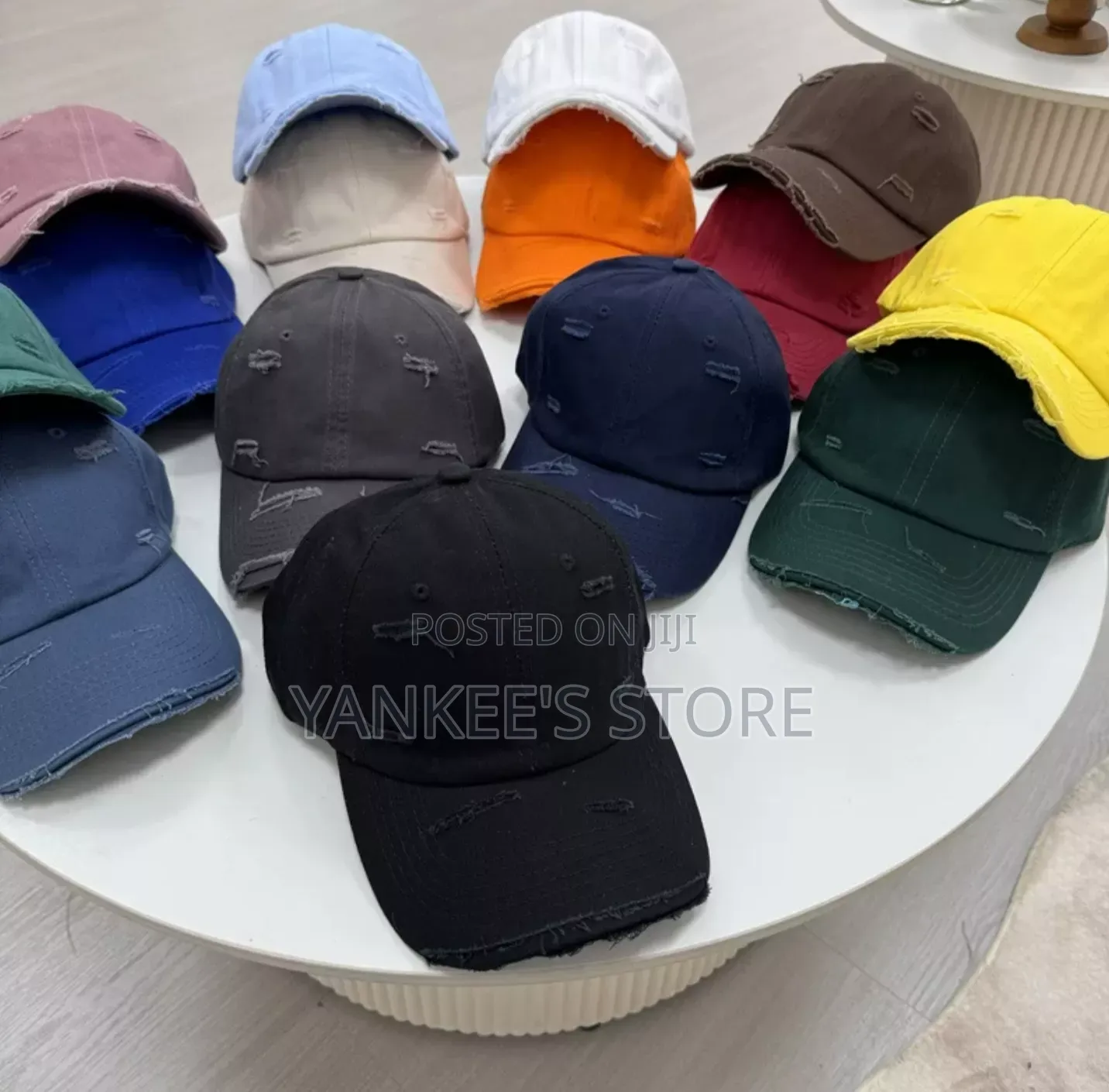 Quality Boys Denim Baseball Plain Face Cap