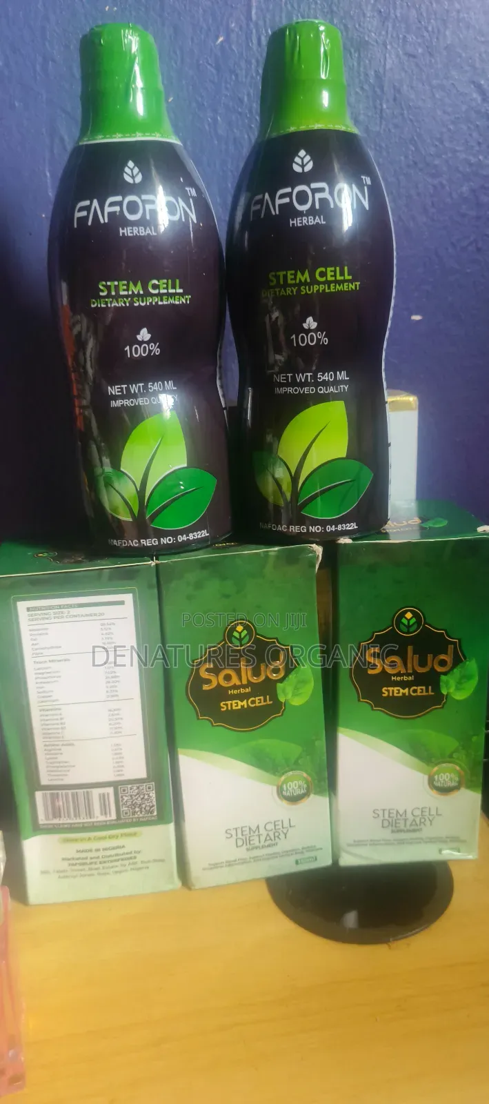 Salad Herbal Faforon Neutralize Tumor and Faforon Herbal Store Utako