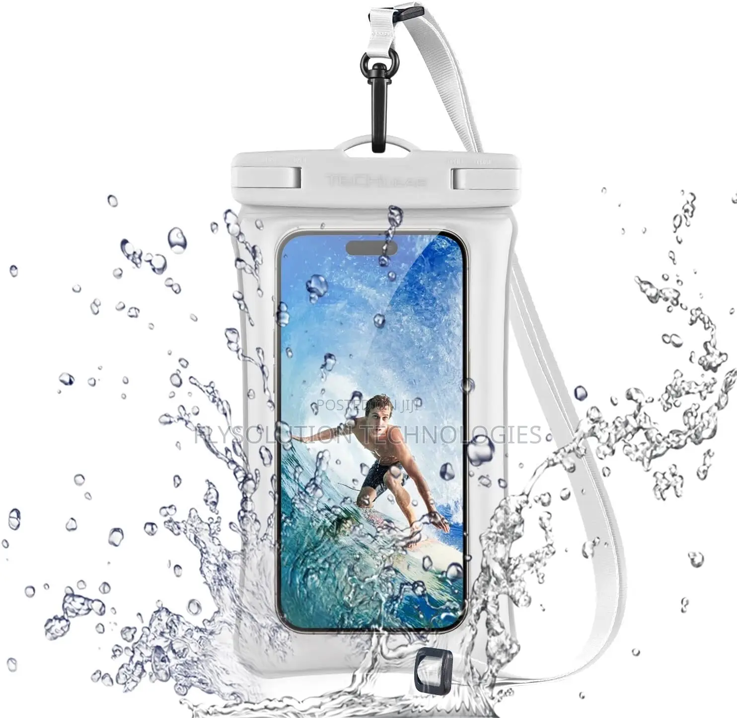 Waterproof Phone Rain Protector Pouch Dry Bag Case With Neck Lanyard