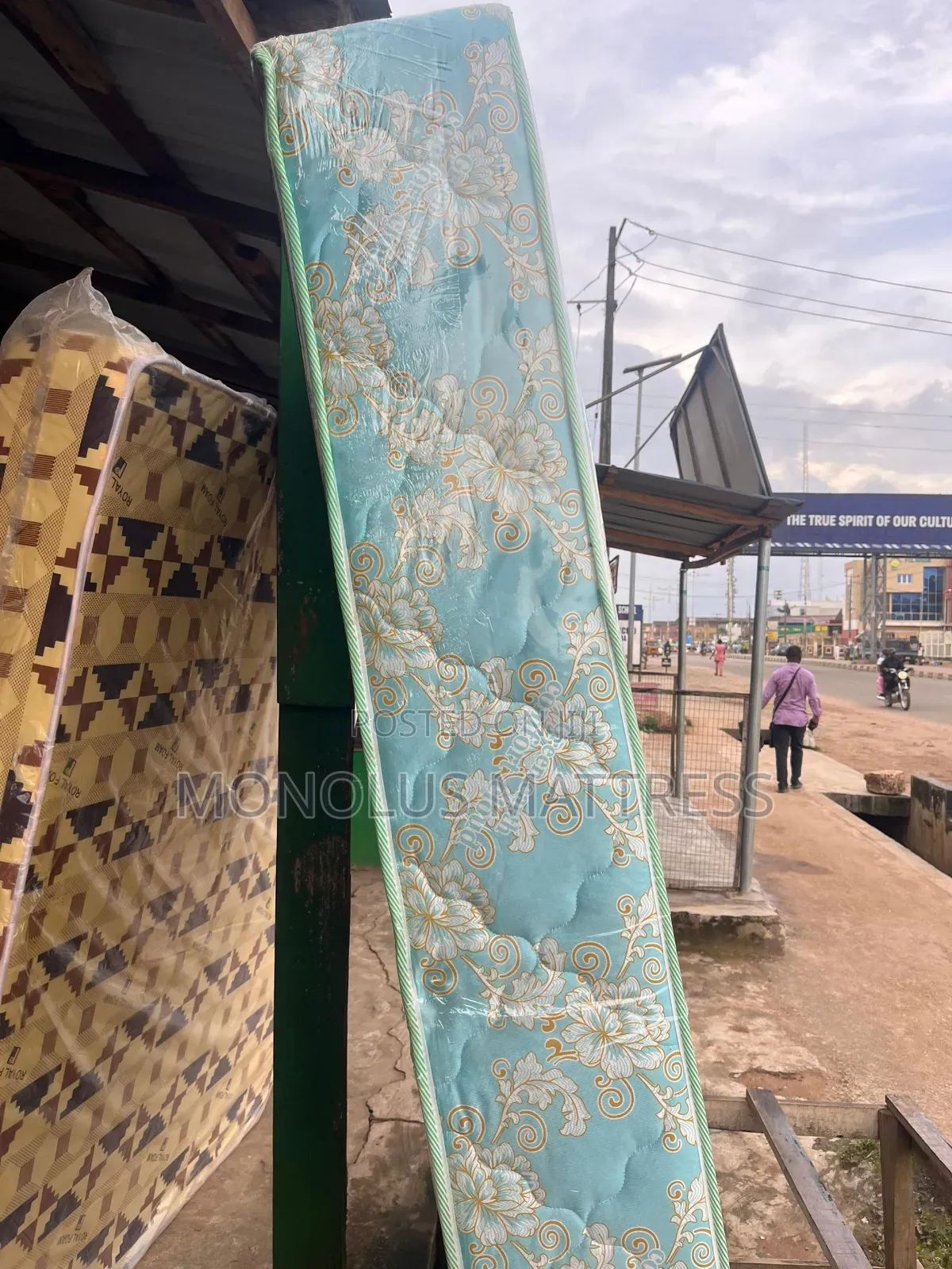 4 1⁄2 by 6 by 12 Inches Green Earth Semi-Orthopedic Mattress in Ibadan