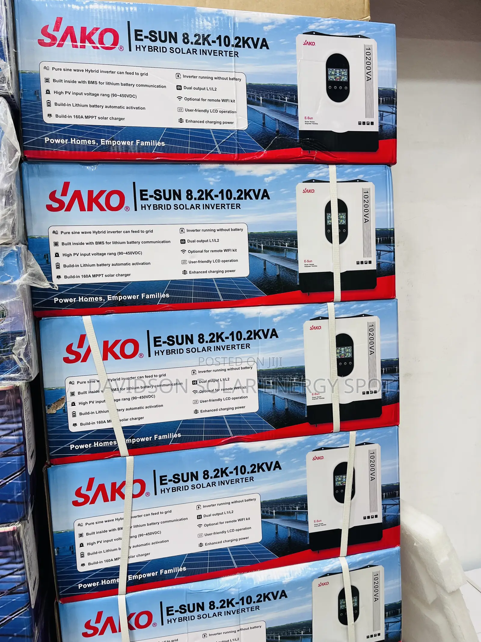 10.2kva 48v Sako Solar Inverter Hybrid