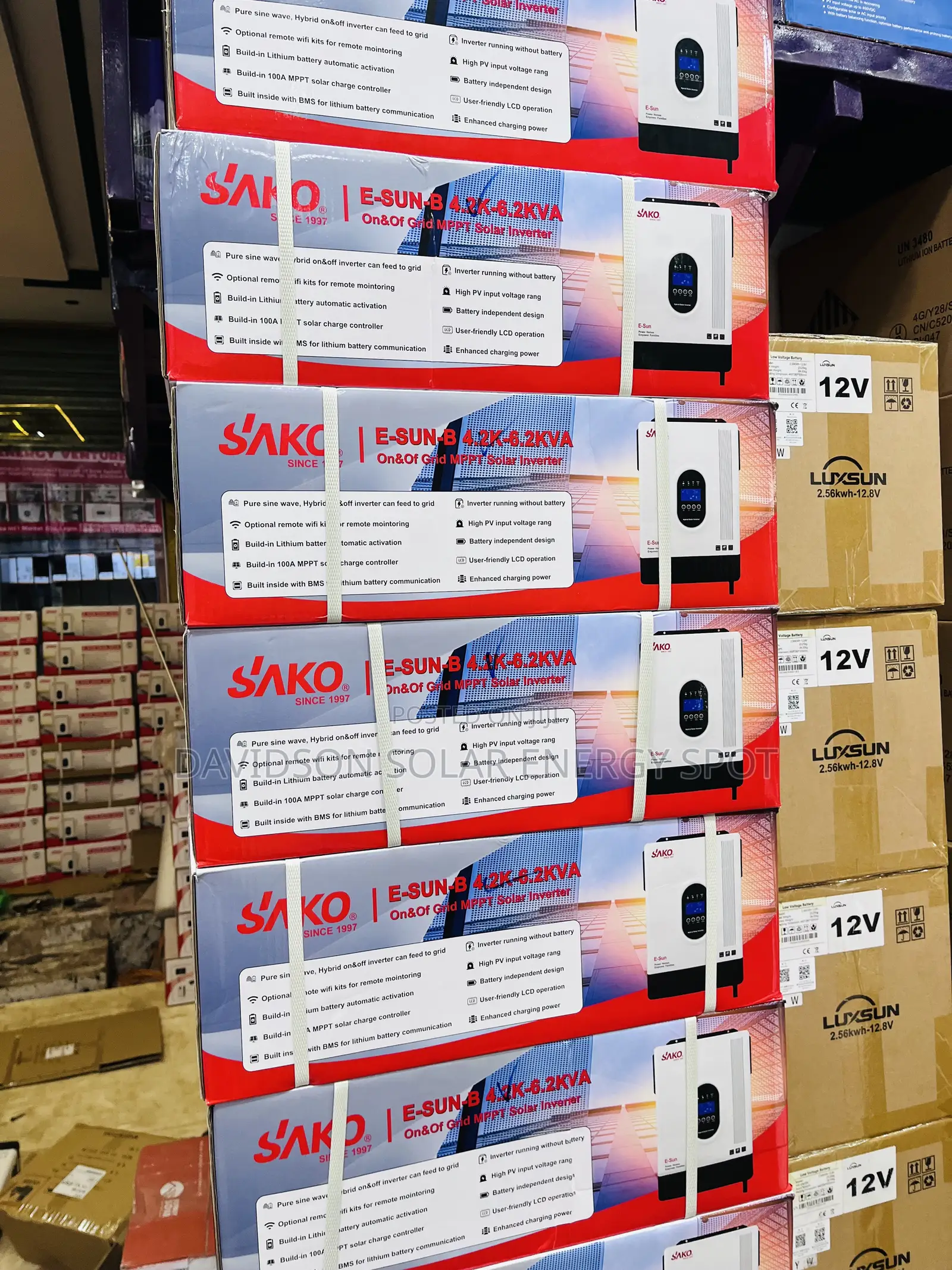 6.2kva 48v Sako Solar Inverter Hybrid