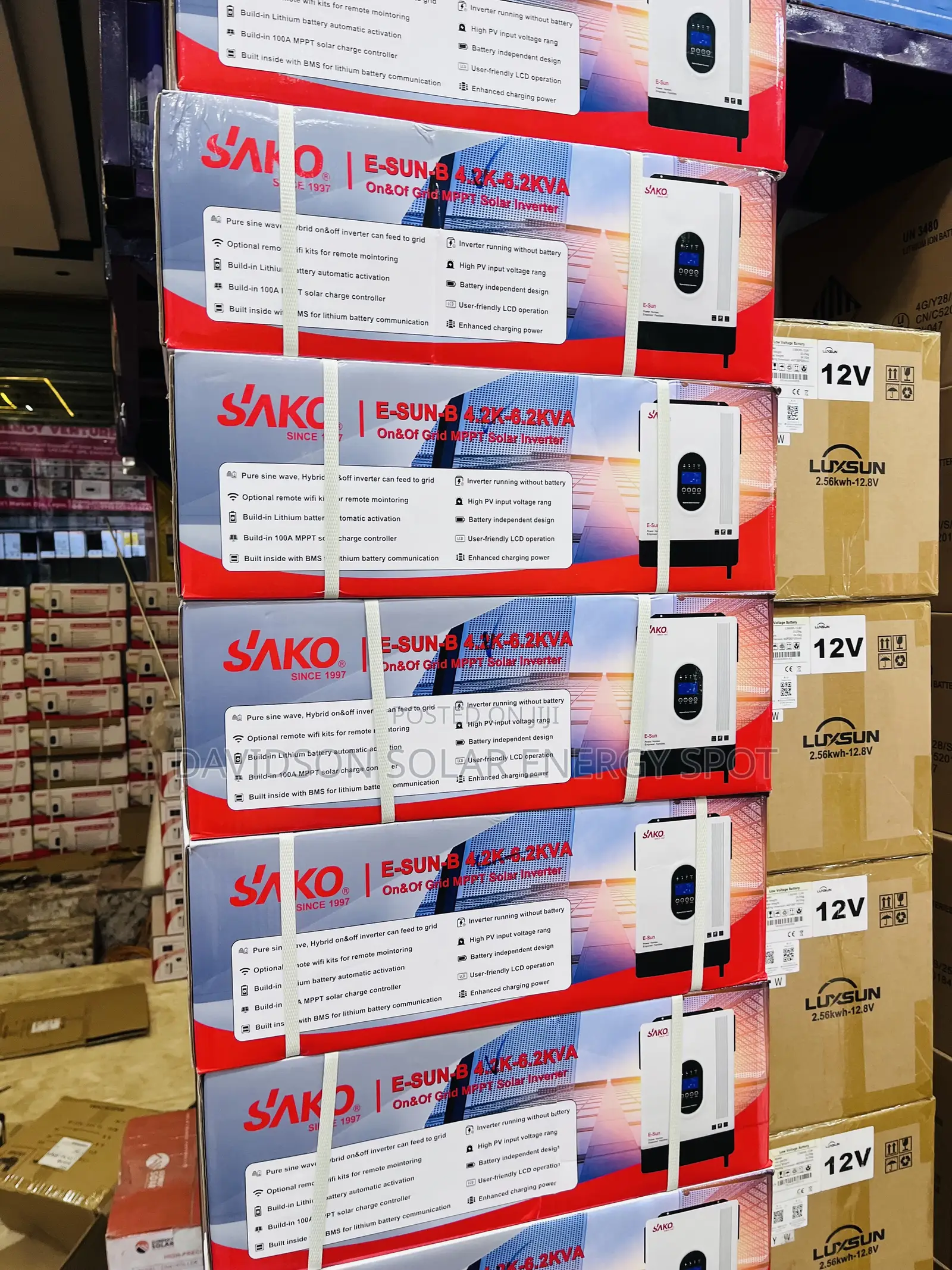6.2kva 48v Sako Solar Inverter Hybrid