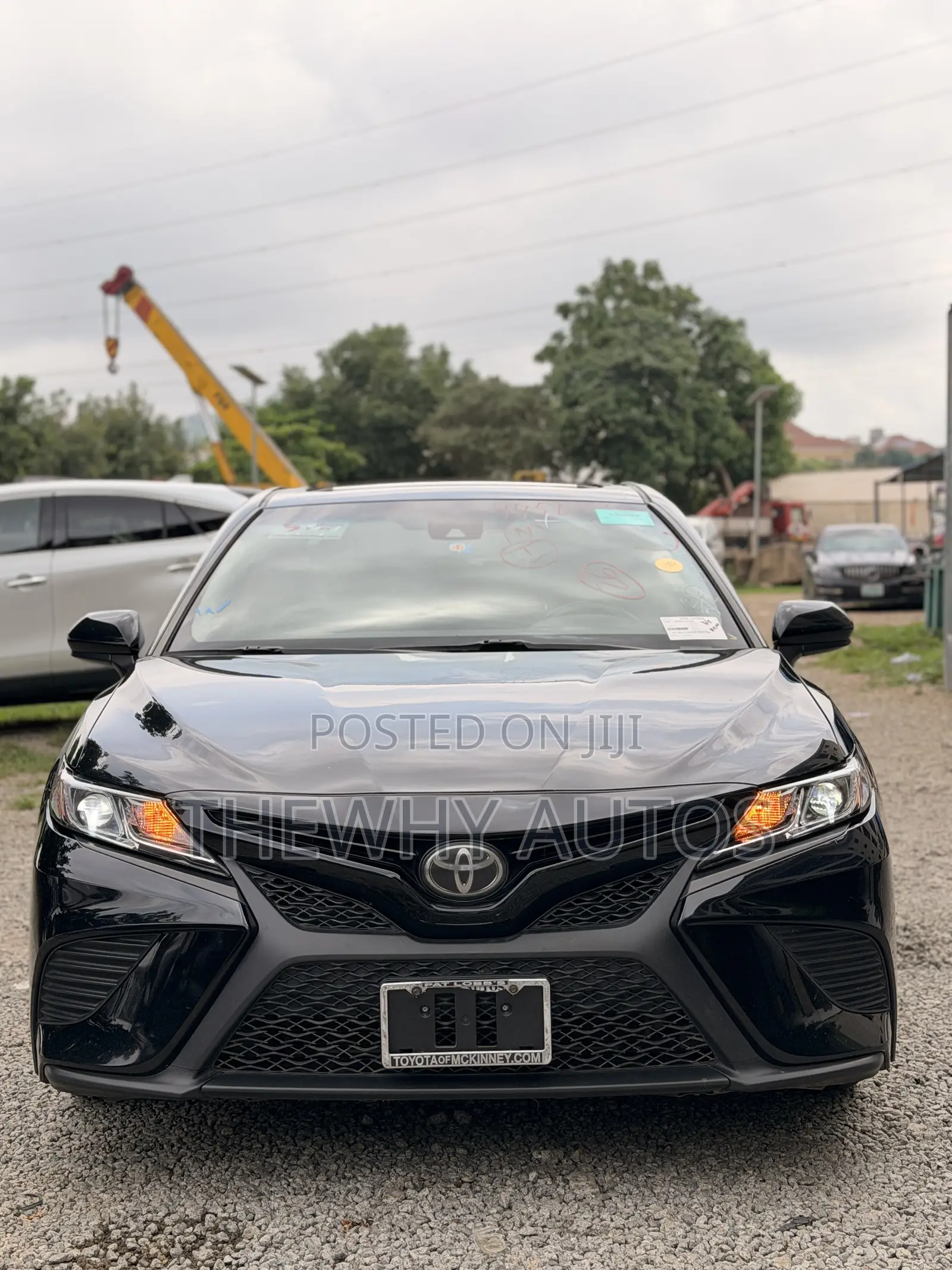 Toyota Camry SE FWD (2.5L 4cyl 8AM) 2018 Black