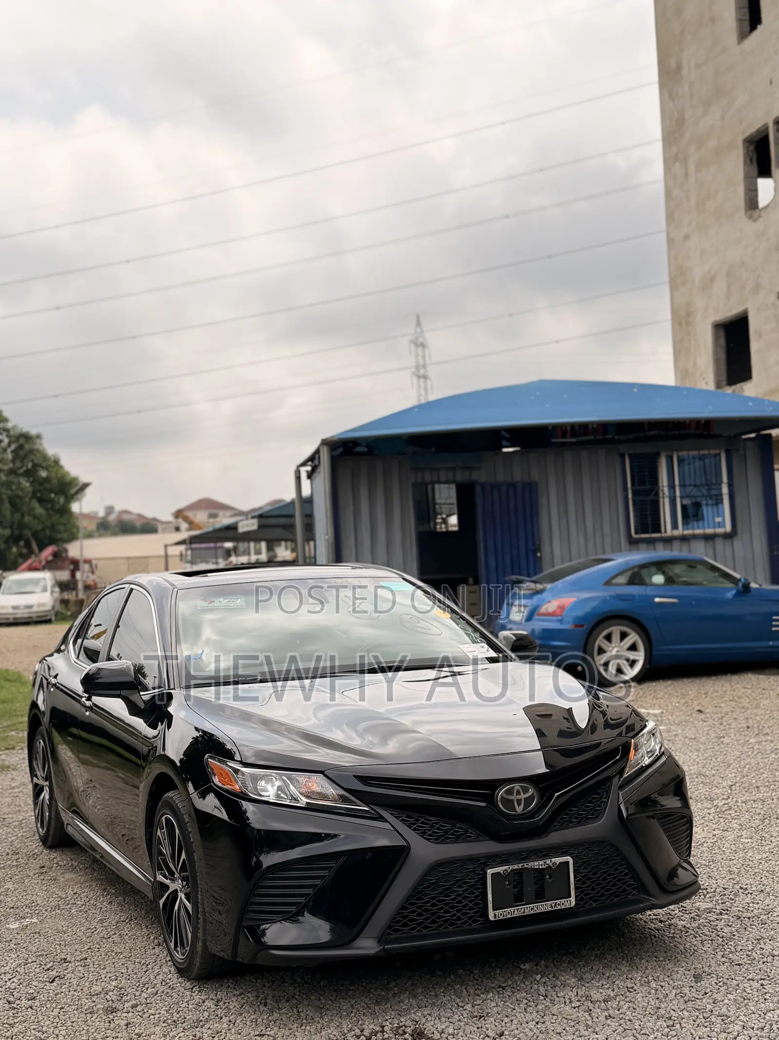 Toyota Camry SE FWD (2.5L 4cyl 8AM) 2018 Black