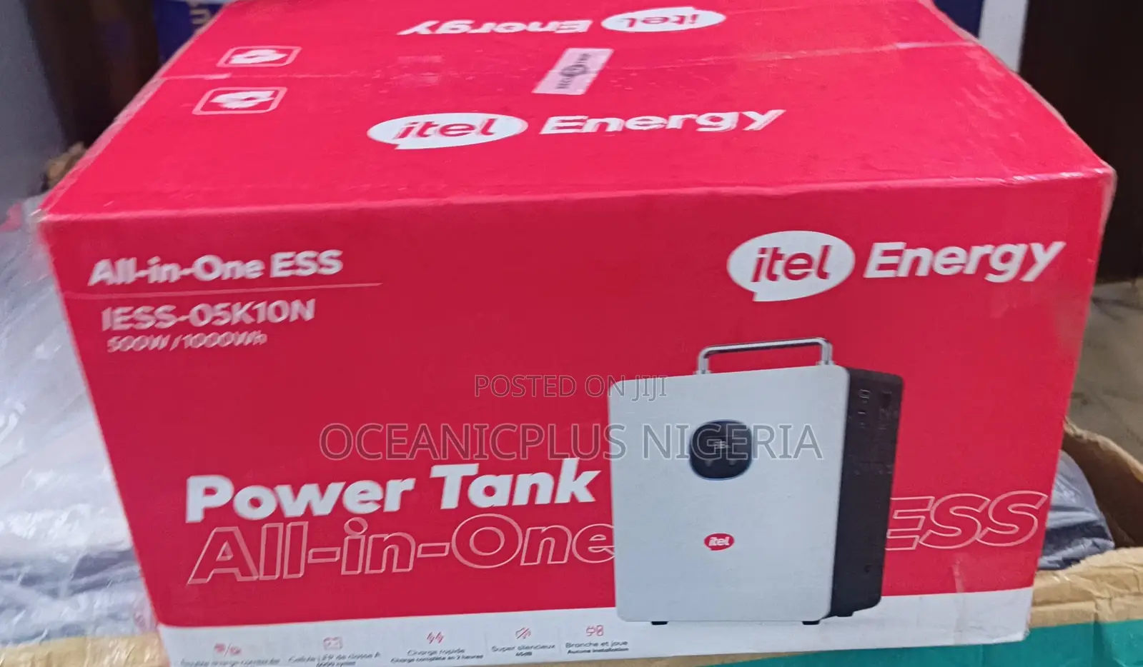 Itel Powertank Rechargeable Power Station for Home Travel