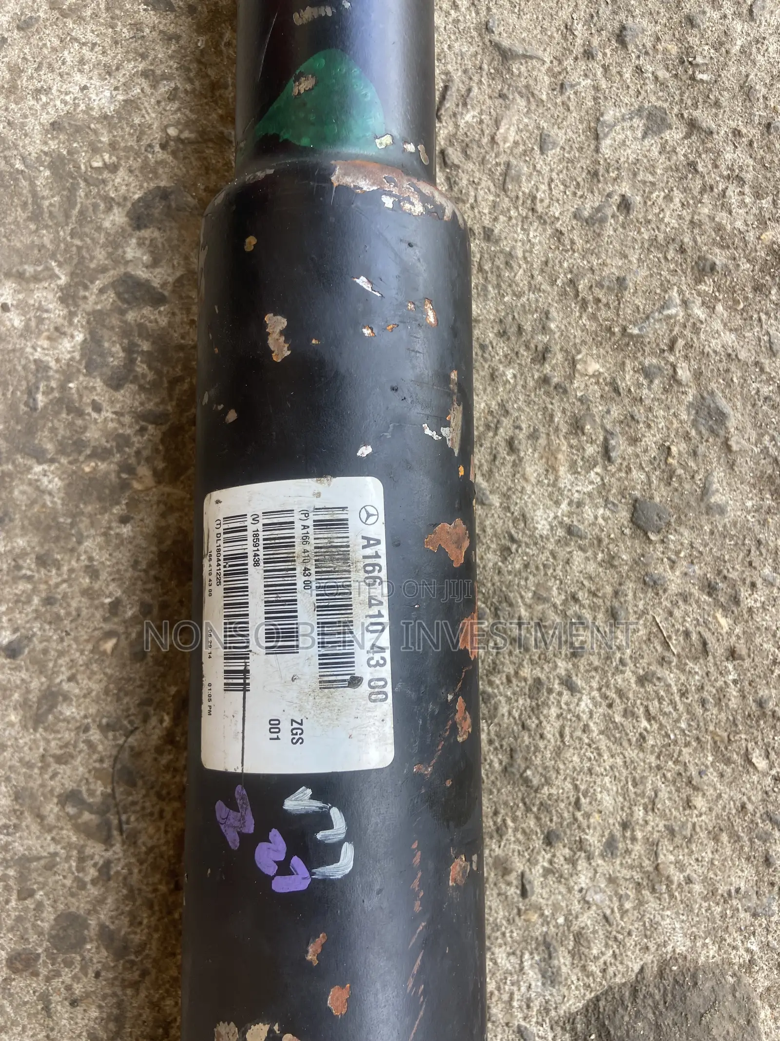 Long Propeller/ Aisle Propeller Ml 350 (W 166) 4matic, Gle