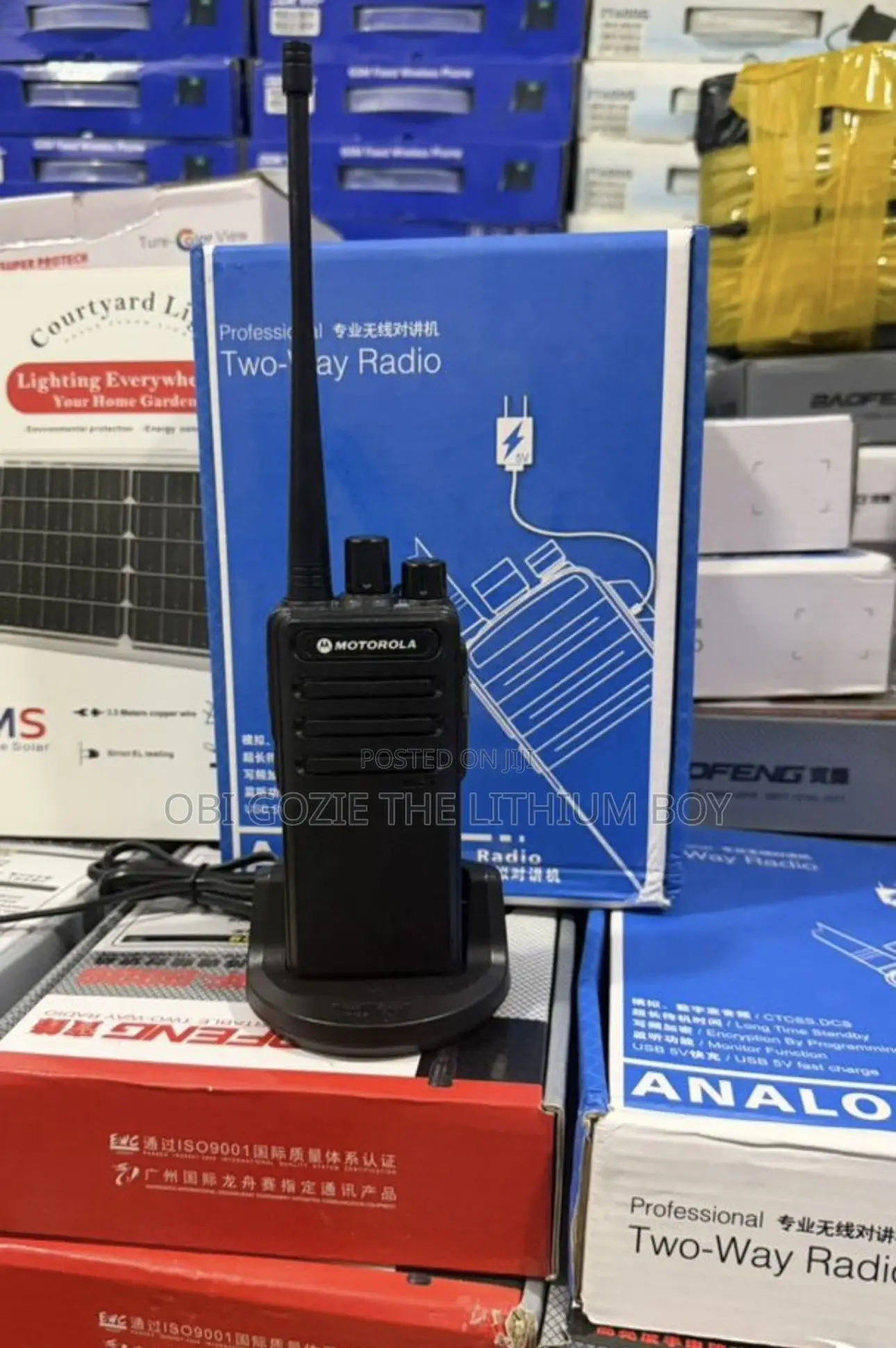 Motorola Walkie Talkie With One Kilometer Range Best Importer in Ojo