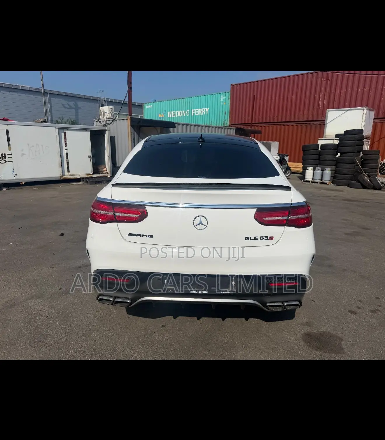 Mercedes-Benz GLE-Class AMG GLE 63 S 4MATIC 2017 White
