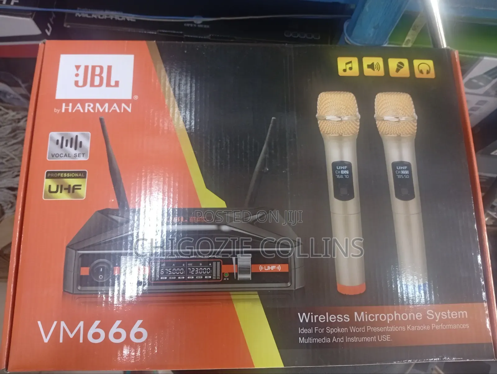 Vm666 Wireless Microphone