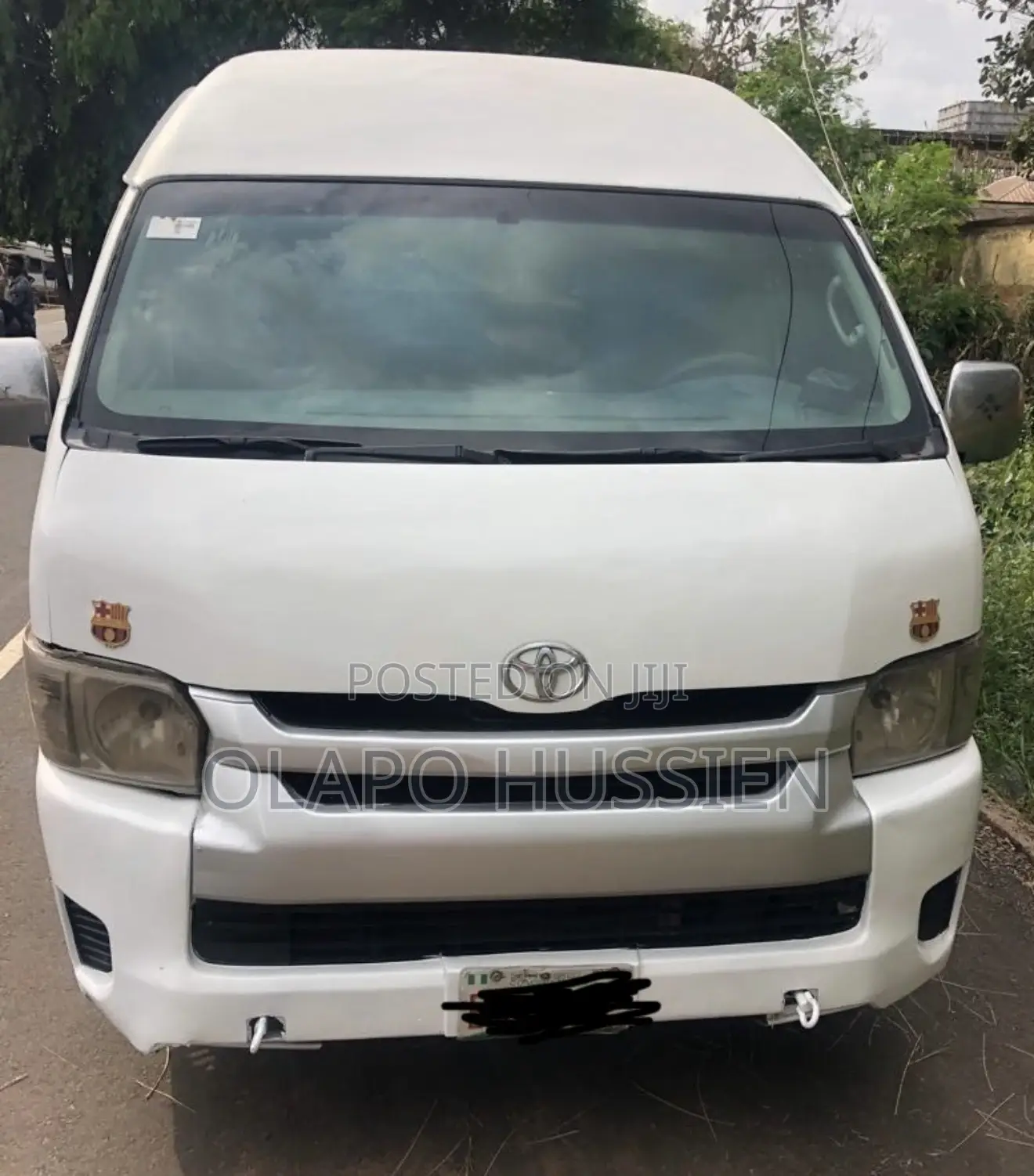 Toyota HiAce 2013 White