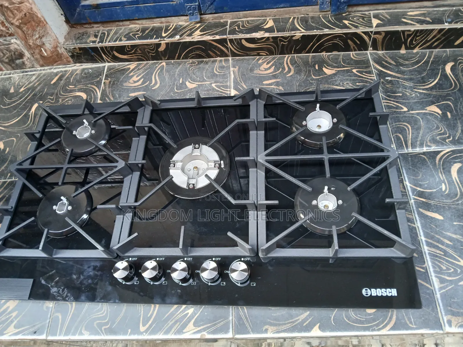 Bosch 2026 Inbuilt 5 Burners Gas Cooker 60x90cm Copper