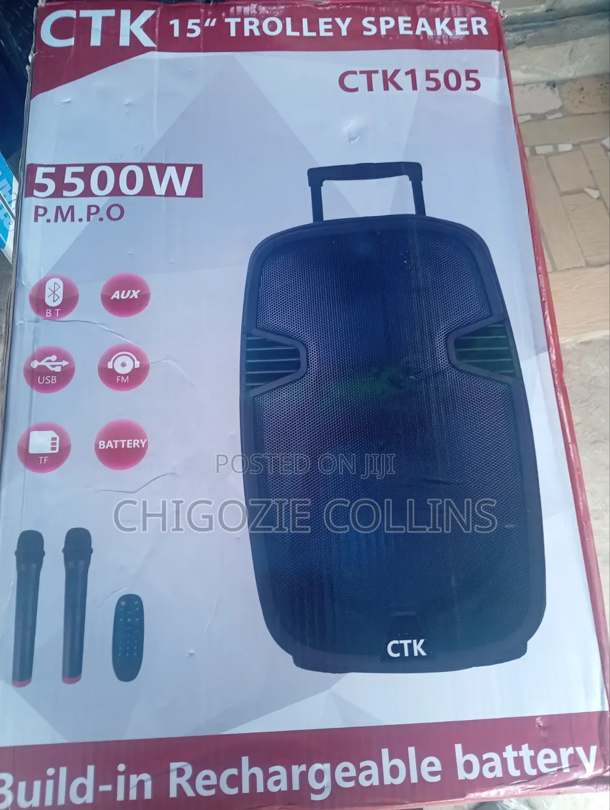 Ctk1505 15" Trolley Speaker