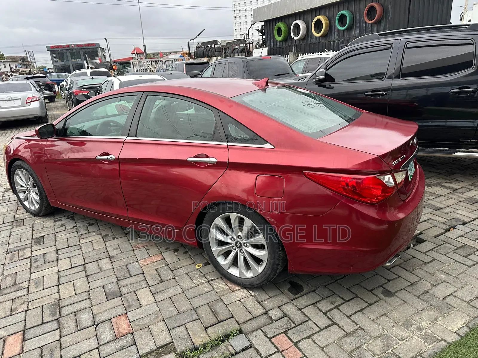 Hyundai Sonata 2012 Red
