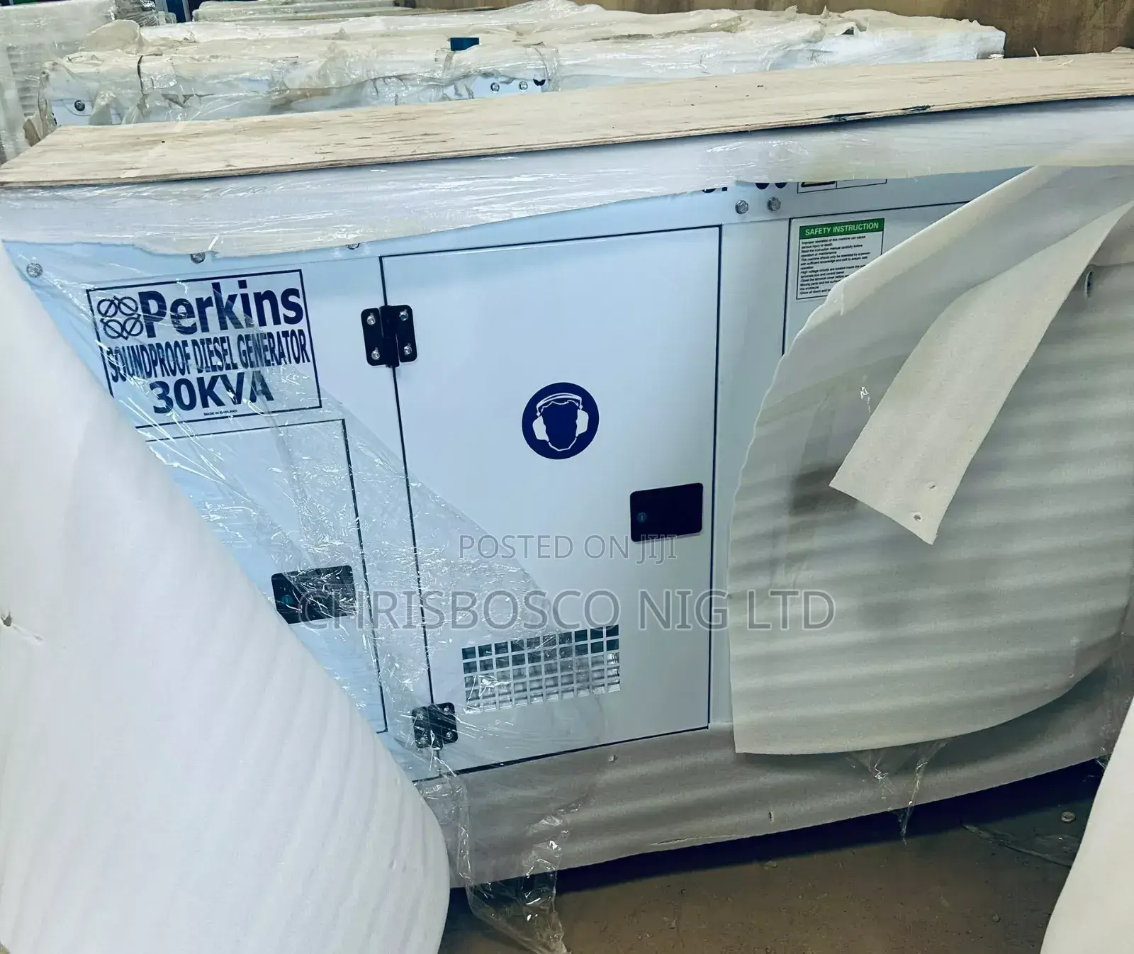 Perkins Soundproof Diesel Generator 30 Kva