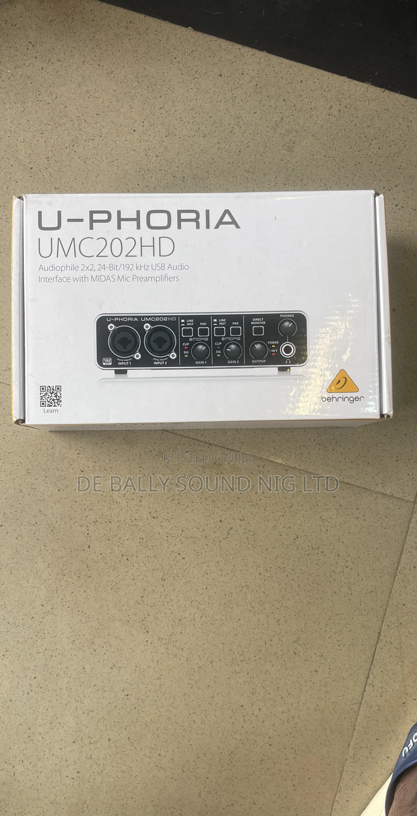 Behringer U-phoria Umc202hd2*2 Usb Audio Interface