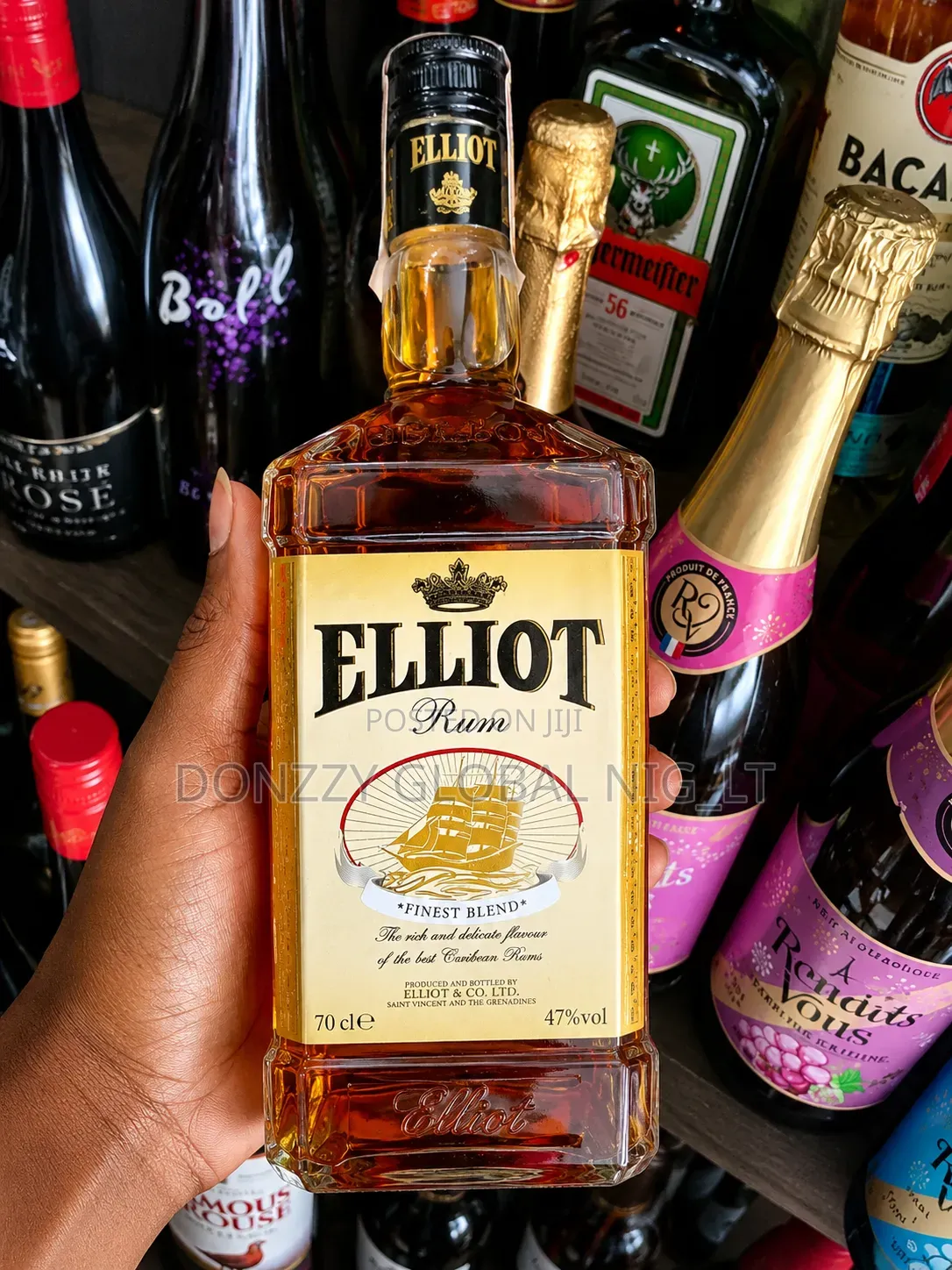 Elliot Rum Carton