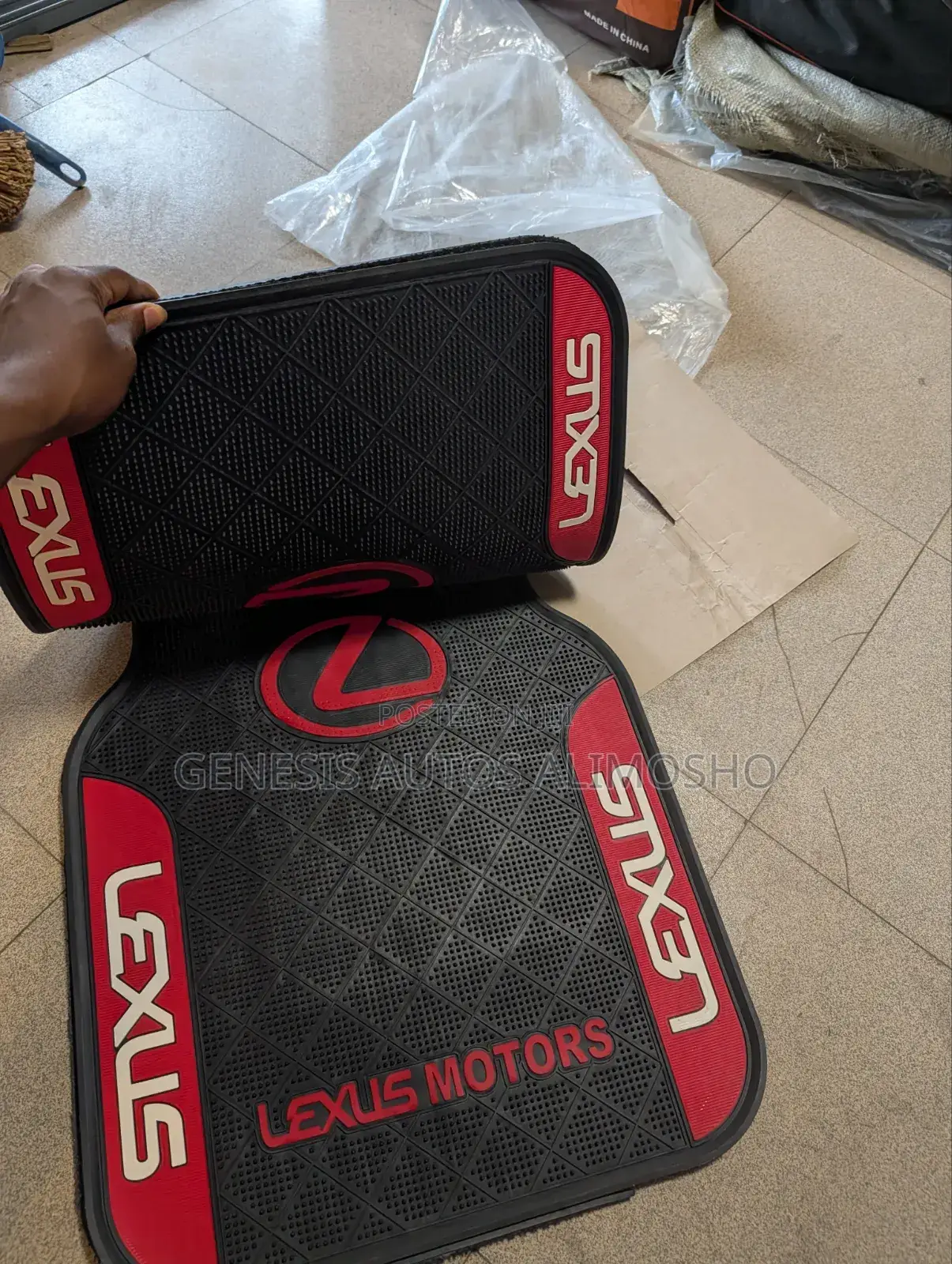 Premium Lexus Rubber Floor Mats – Style Meets Protection!