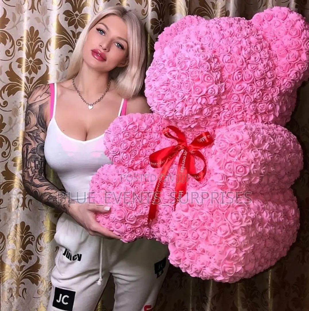 Rose Teddy Bear (80cm Rose Teddy)