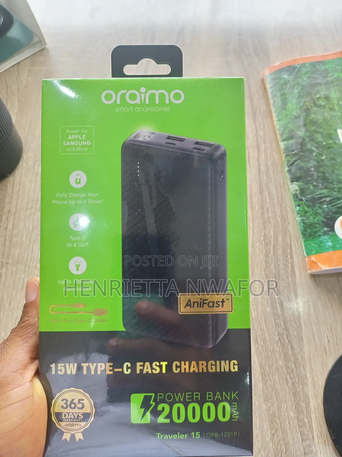 Oraimo 50000mah Power Jet 501 Power Bank With 85w Ultra Fast Charging