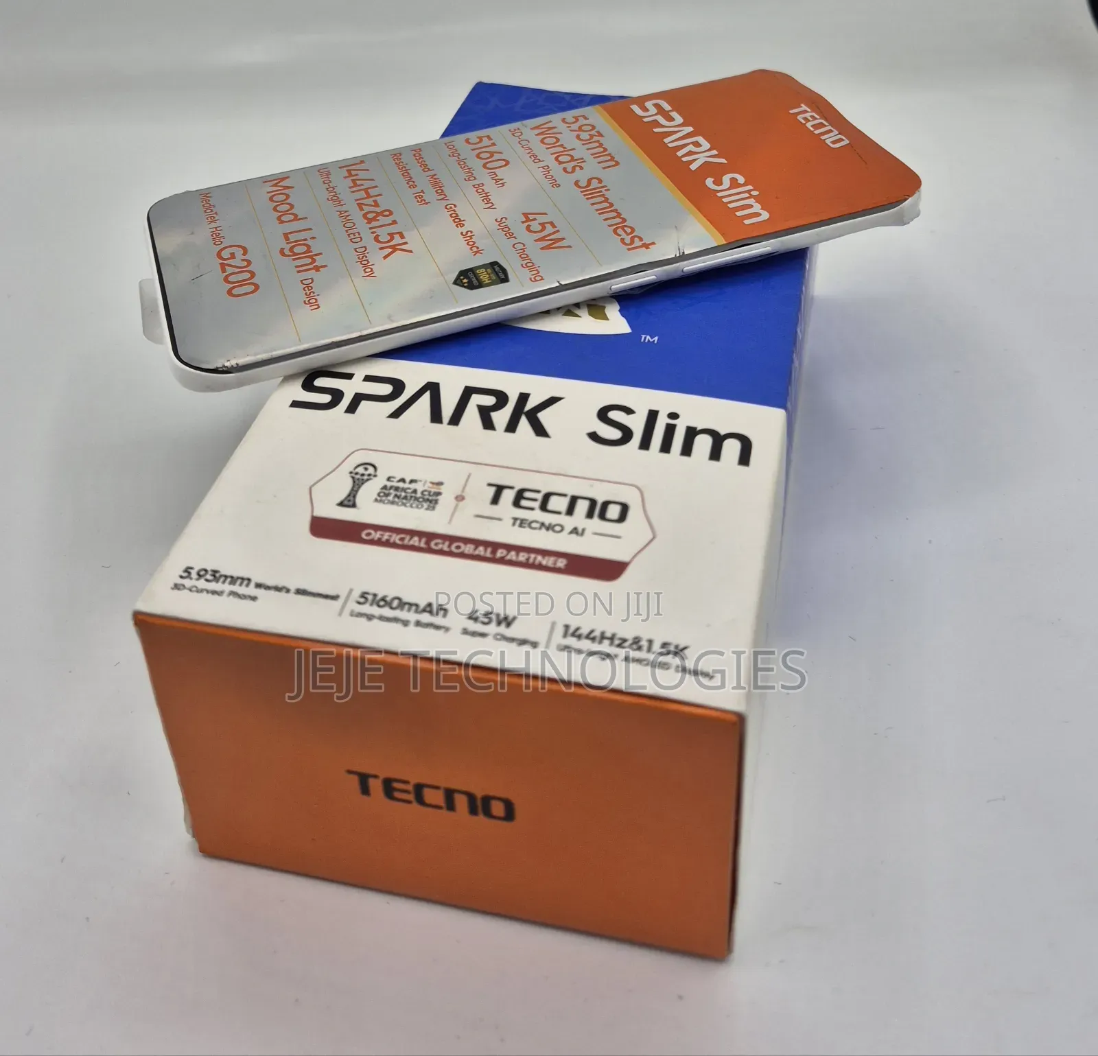 New Tecno Spark Slim 256 GB White