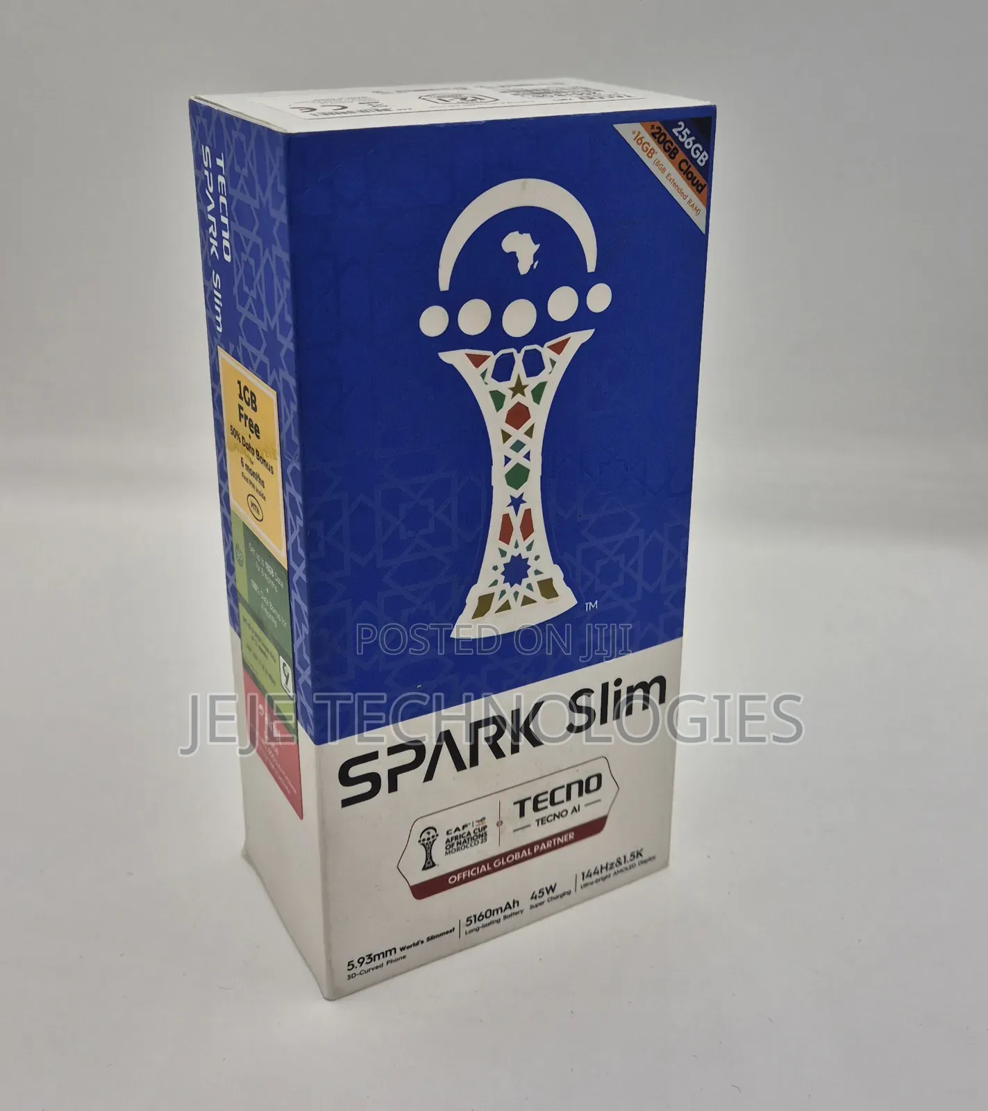 New Tecno Spark Slim 256 GB White