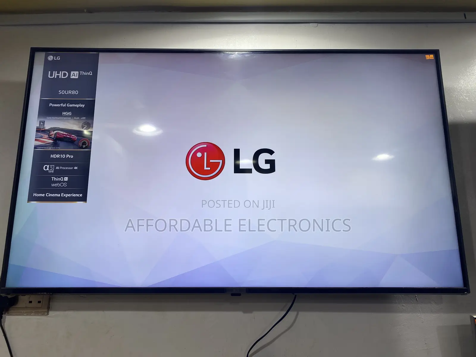 50” L G Premium Uhd Display Smart TV