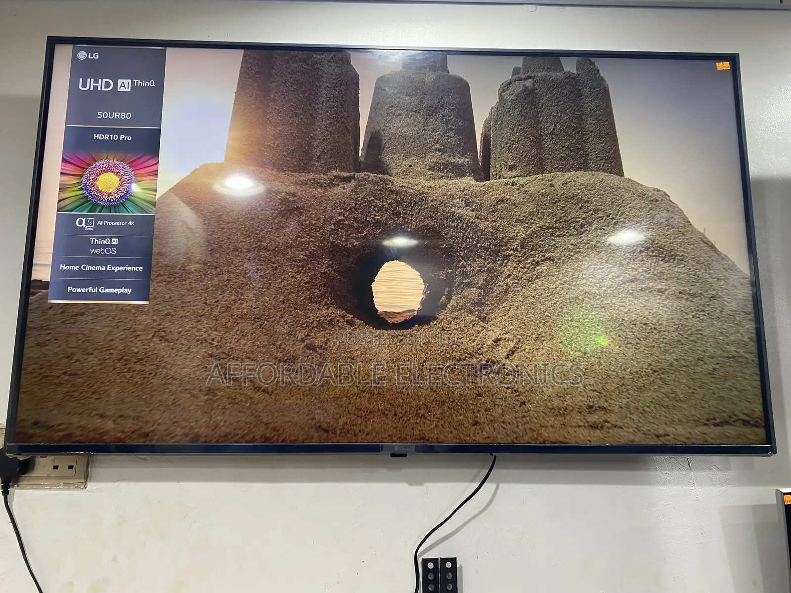 50” L G Premium Uhd Display Smart TV