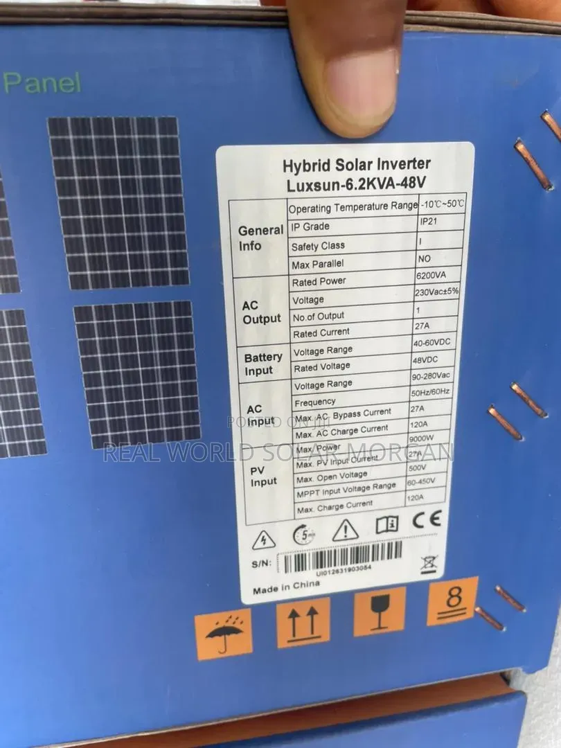6.2kva Lexsun Hybrid Inverter