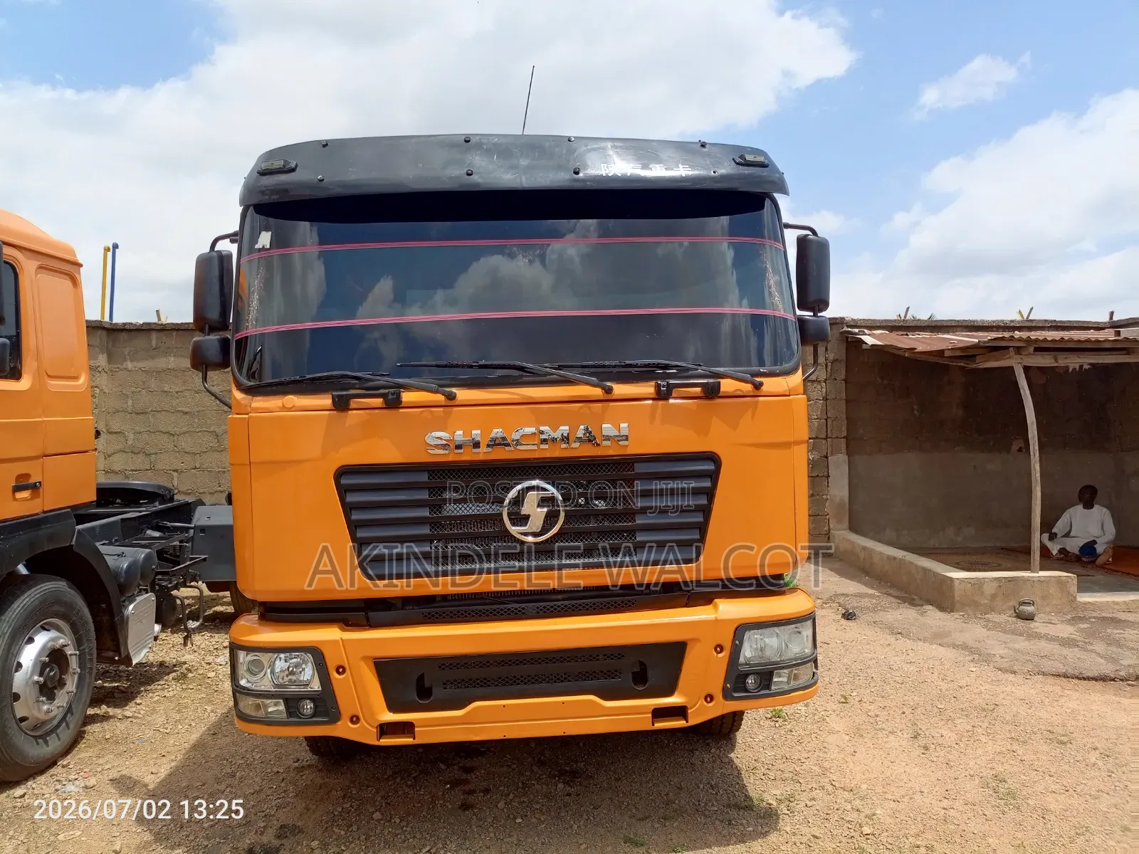 Shacman Trailer Truck 2015 Orange