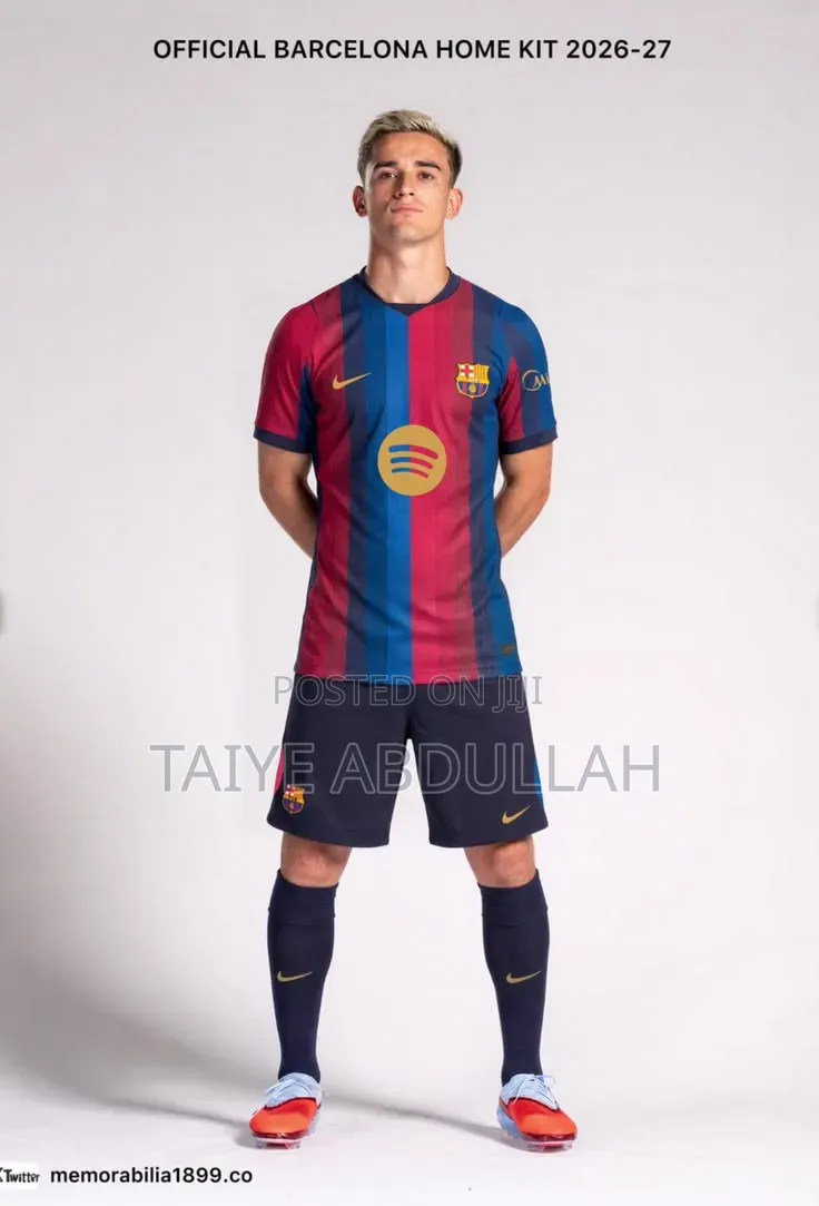Barcelona 2026/2027 Jersey (Shirt and Short Set)