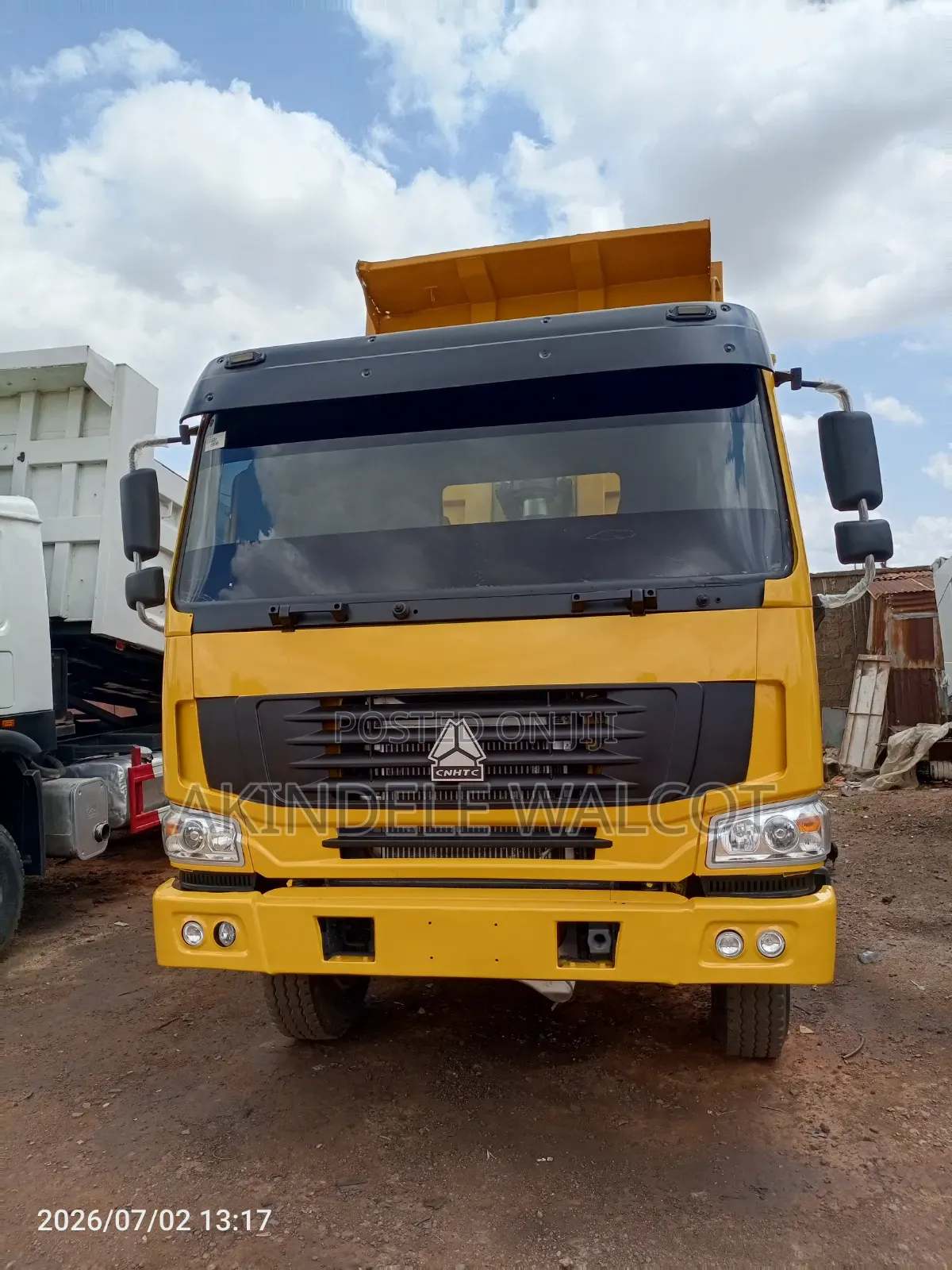 HOWO Truck 371 Tipping Truck 2019 Yellow