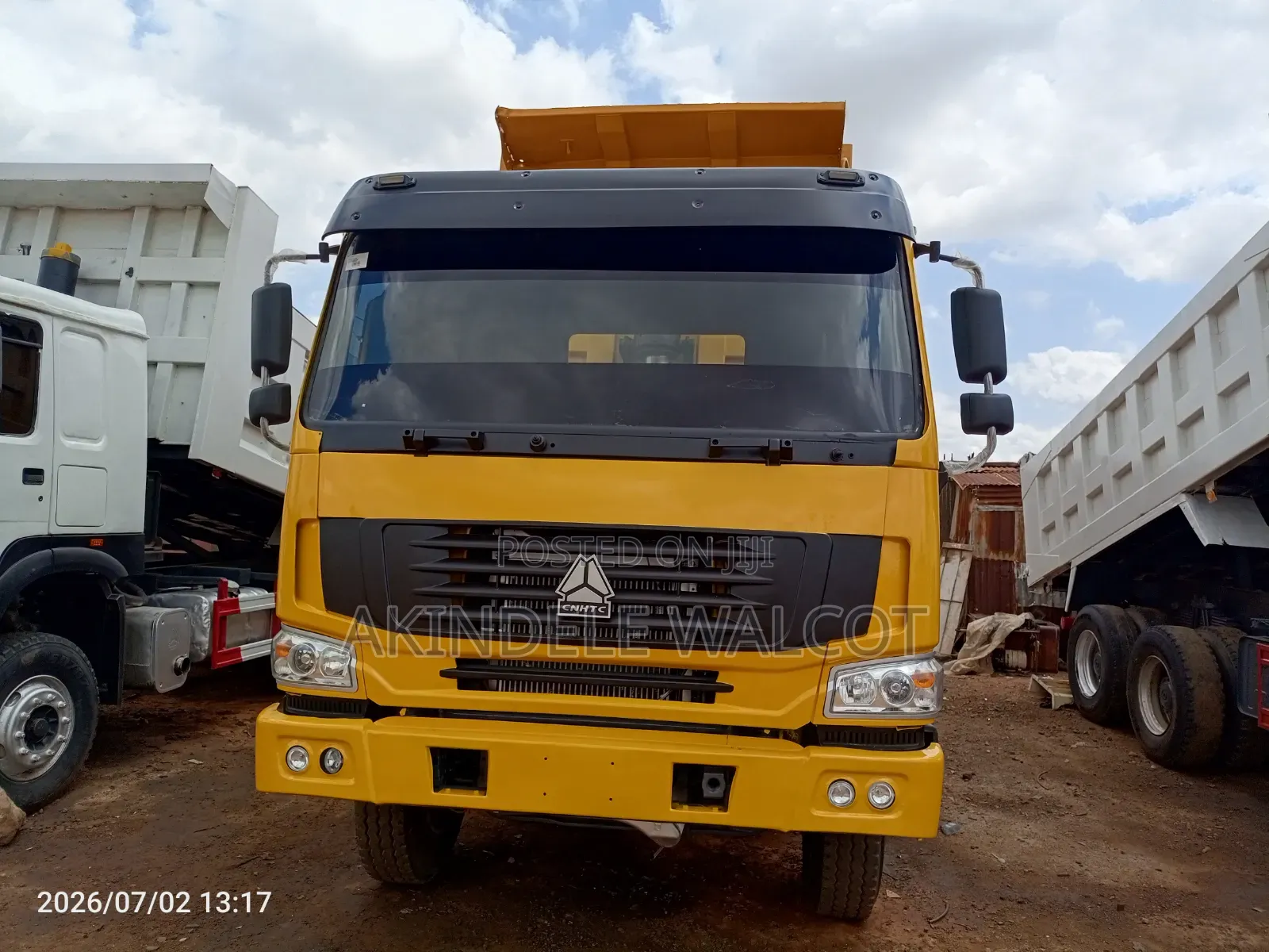 HOWO Truck 371 Tipping Truck 2019 Yellow