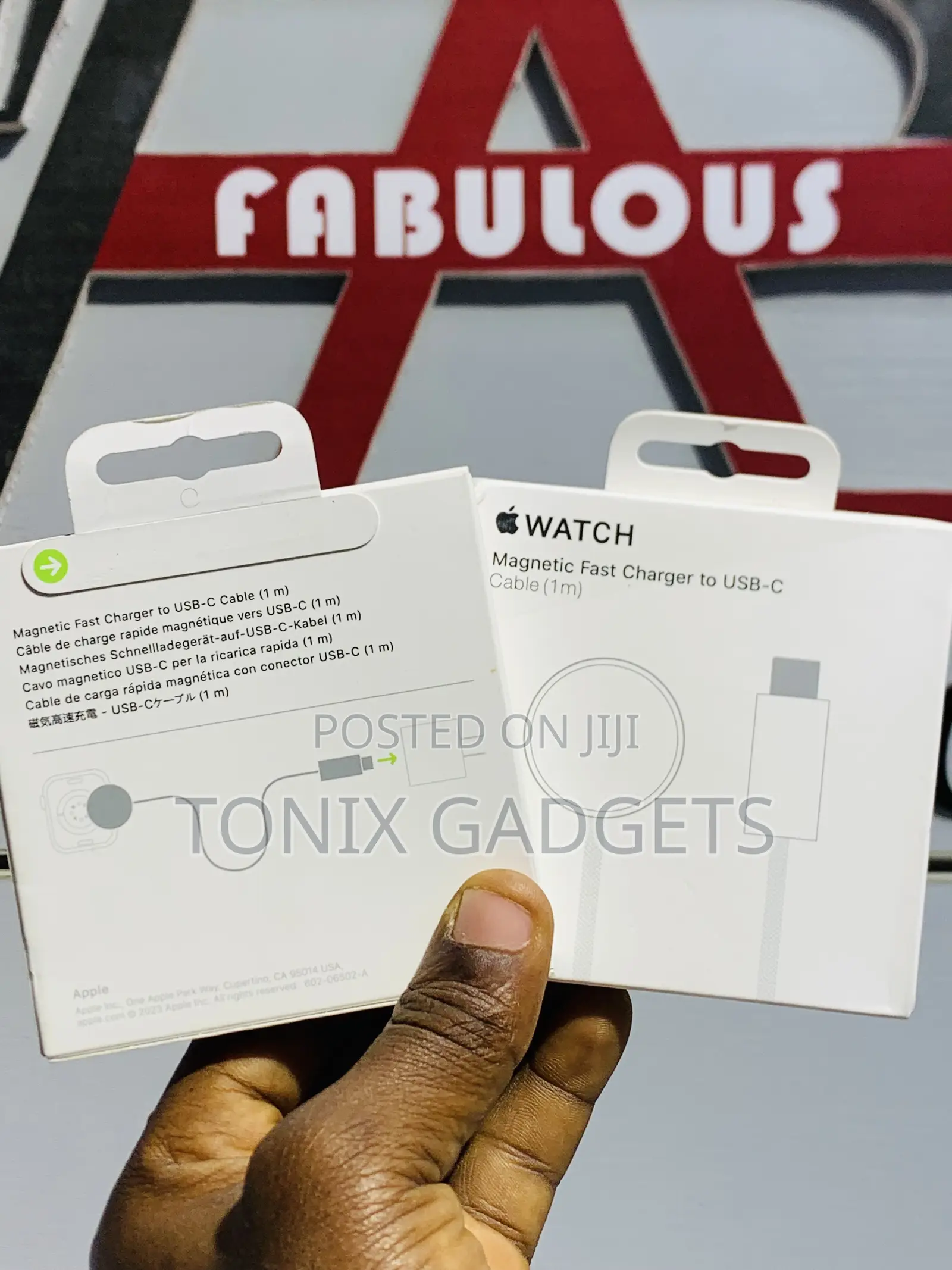 Apple Watch Magnetic Fast Charger To Usb-c Cable (1m).
