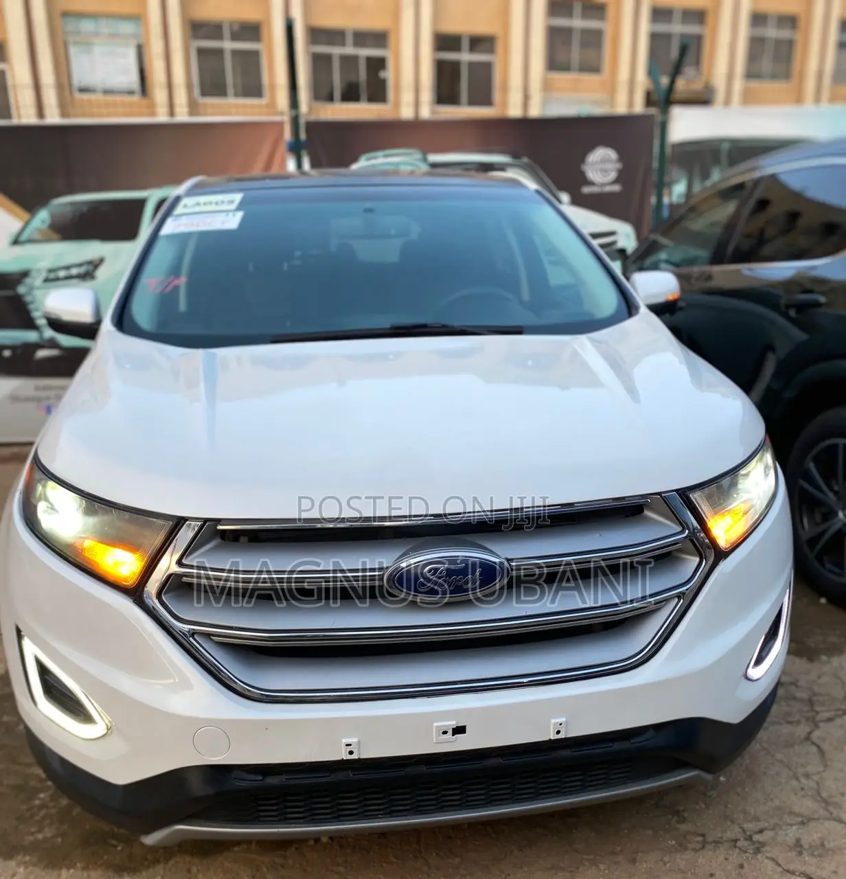 Ford Edge Sport 4dr SUV (2.7L 6cyl Turbo 6A) 2015 White