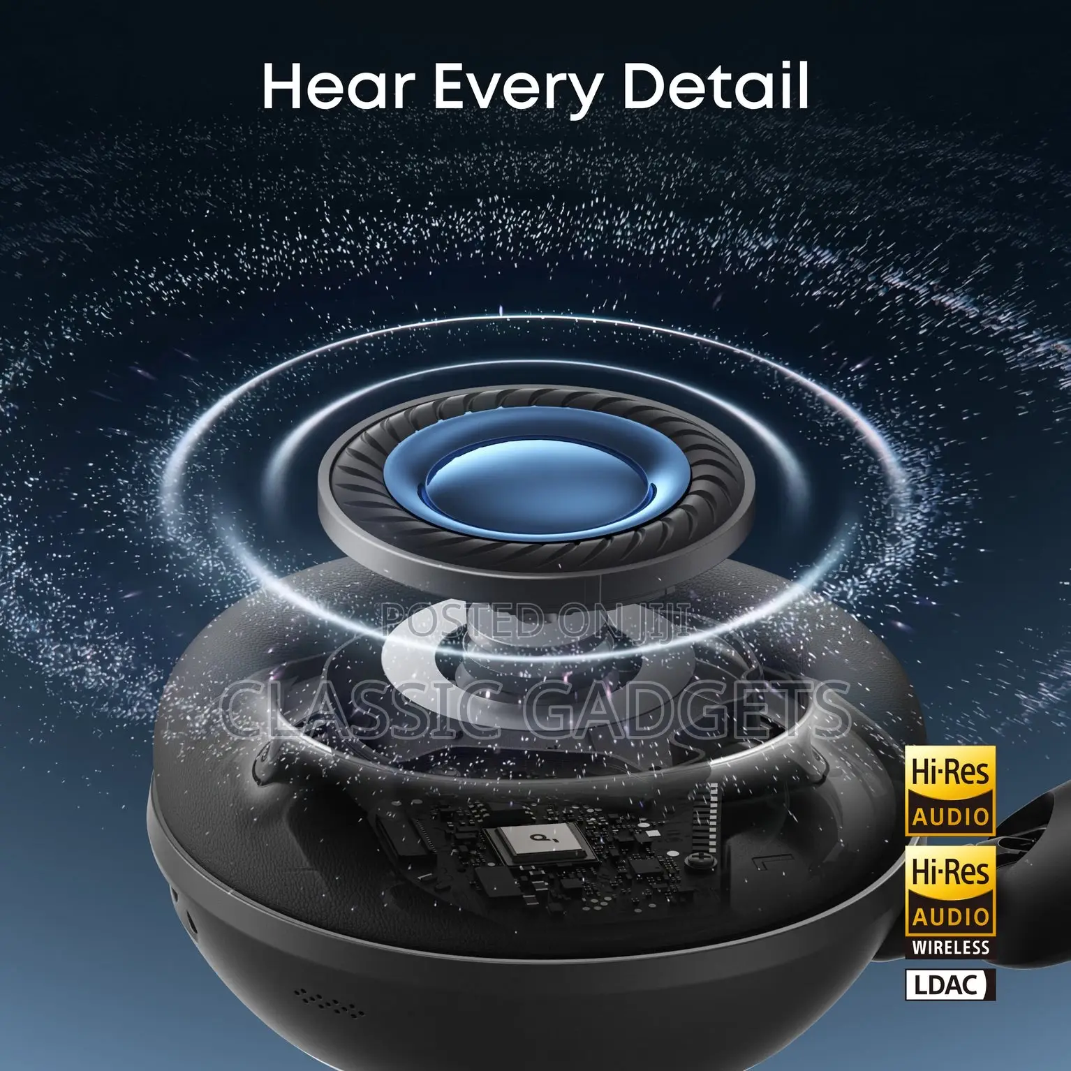 Soundcore by Anker Space 2 Advanced Noise Cancelling Headphones
