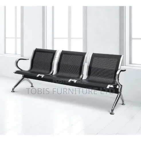 3-in-1 Airport Chair/Waiting Area Chair Without Leather