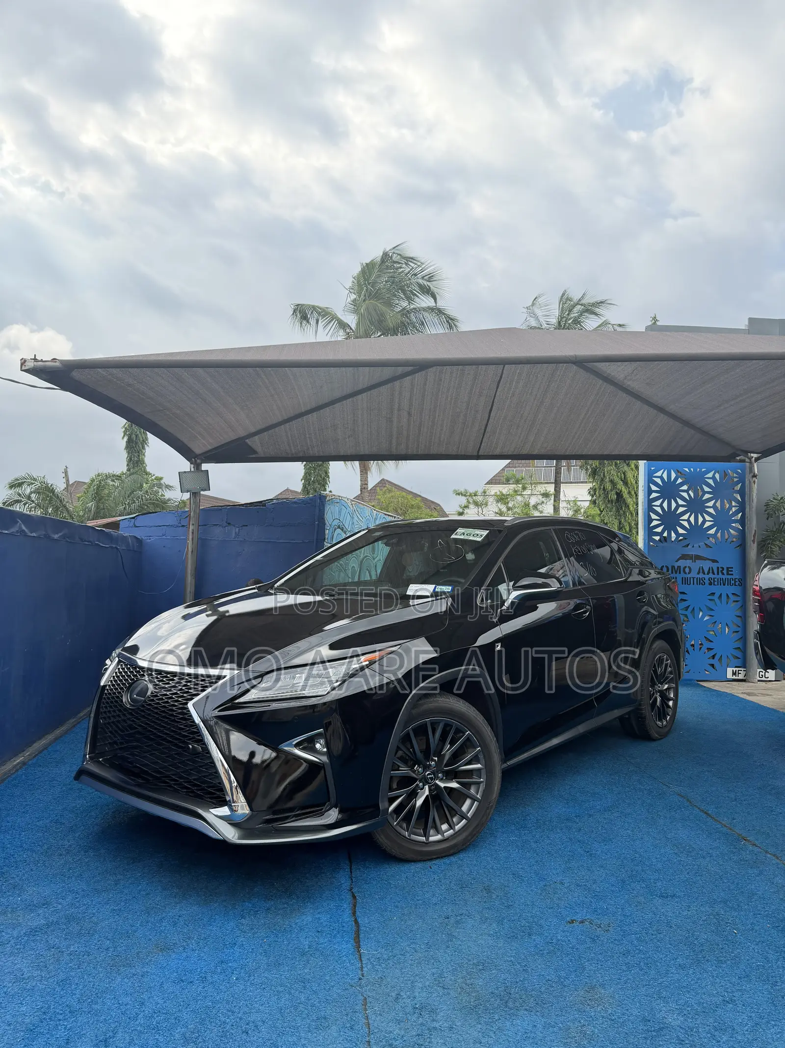 Lexus RX 350 F Sport AWD 2017 Black