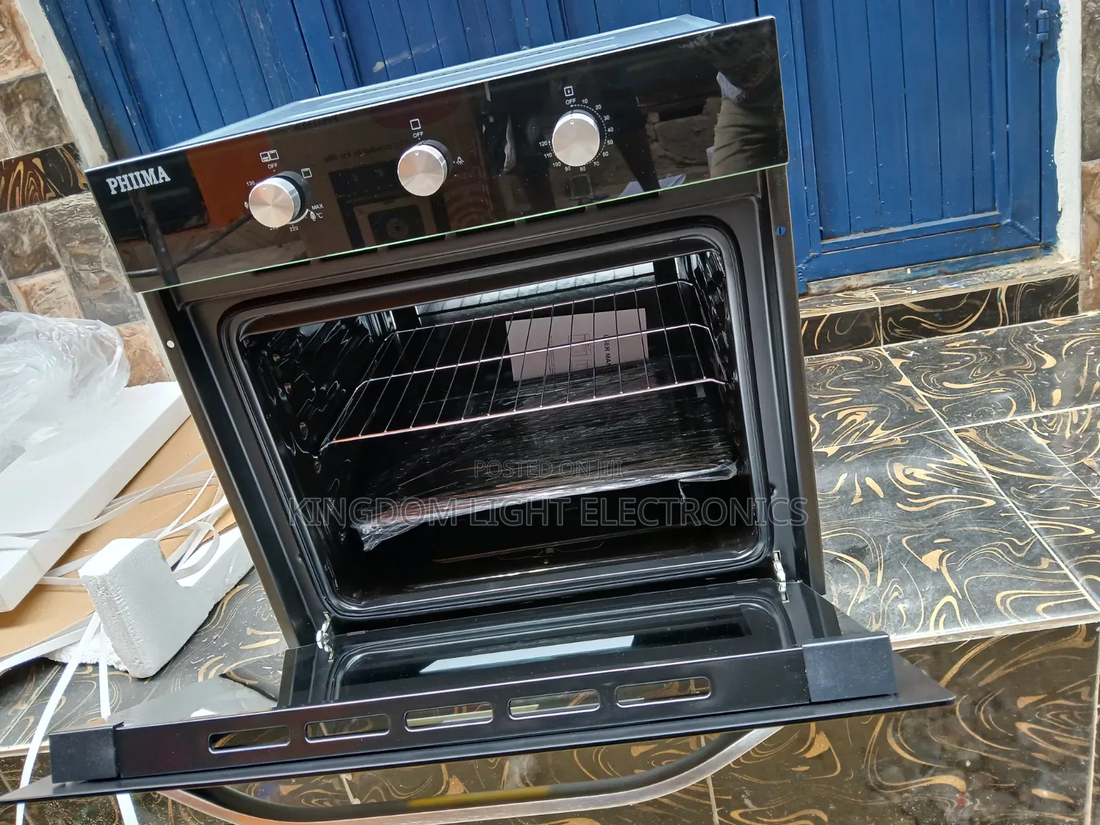 Phima Inverter Luxury Oven,Electric Gas Use 60x60cm Copper