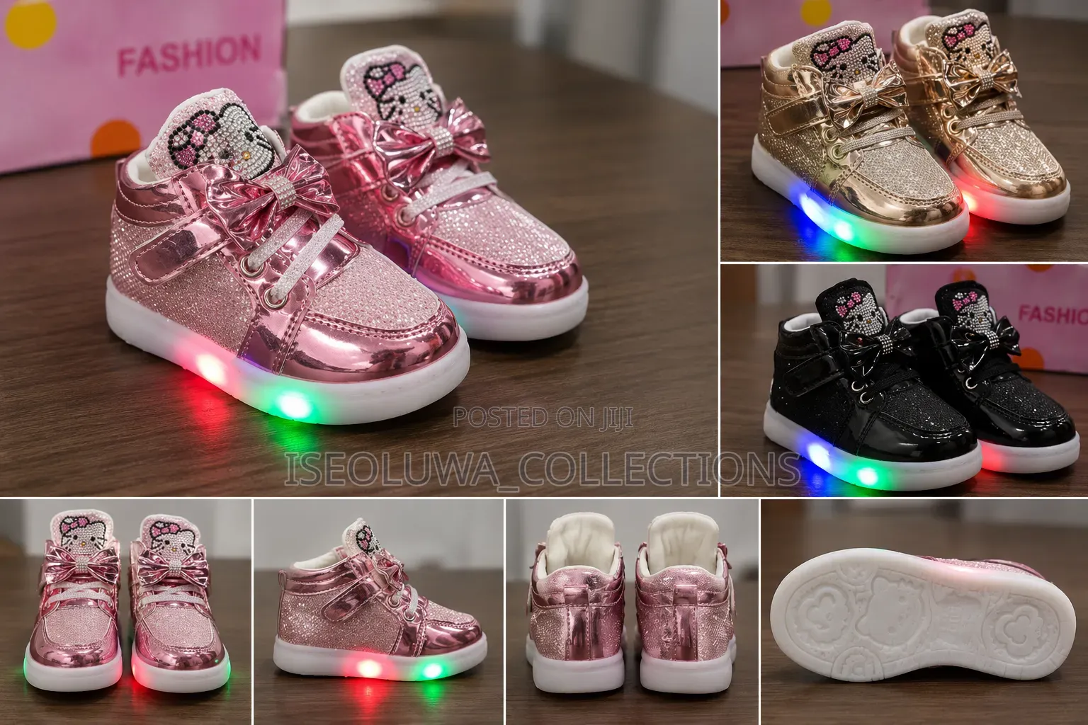 Children's Light Sneakers Size 25-30