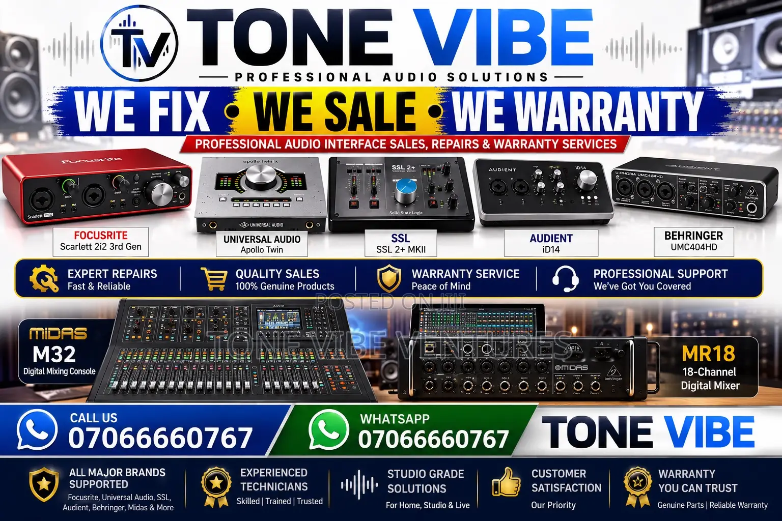 Sound Fix ( Recording Studio Gadget )