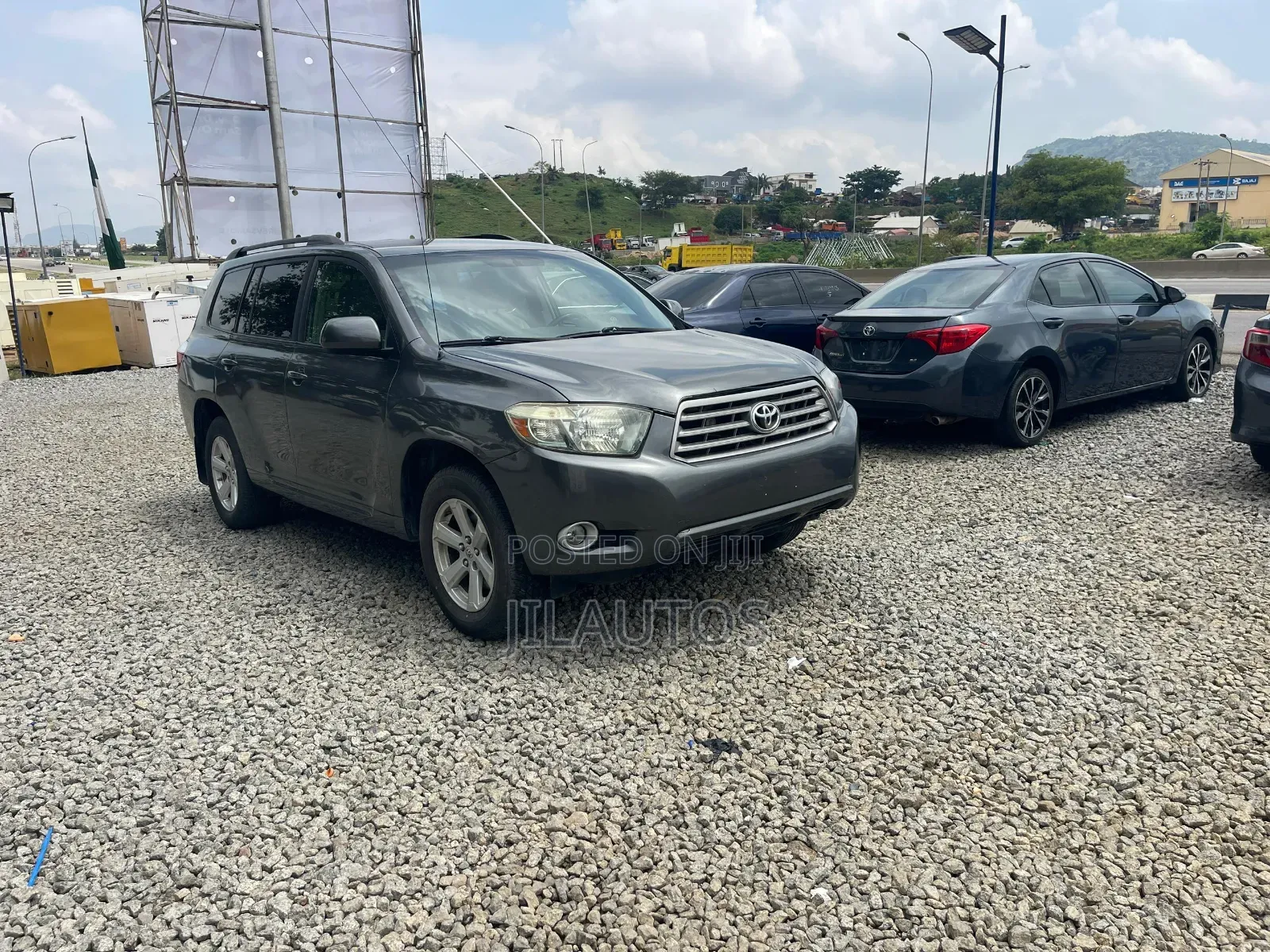 Toyota Highlander 2008 Gray