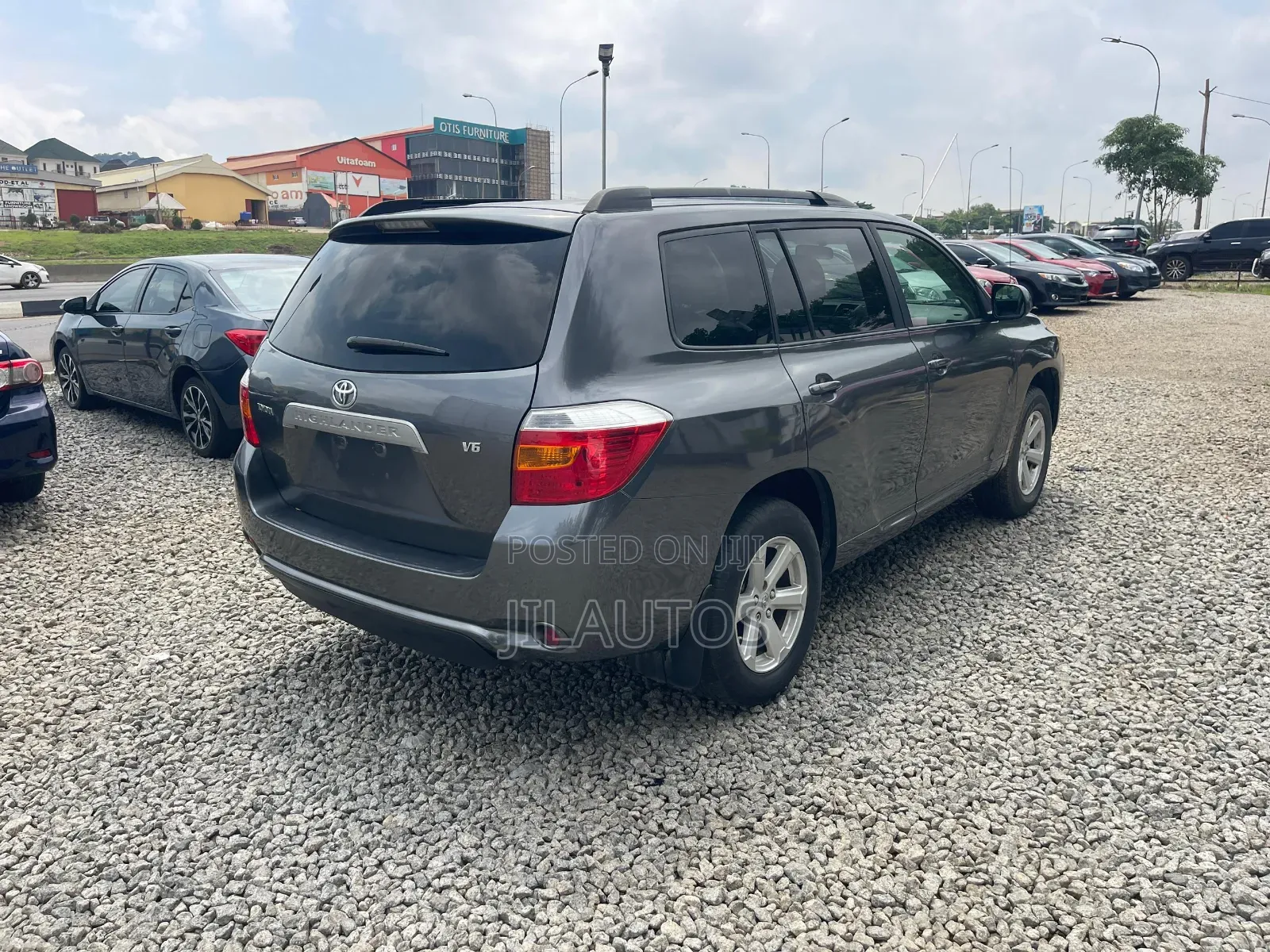 Toyota Highlander 2008 Gray