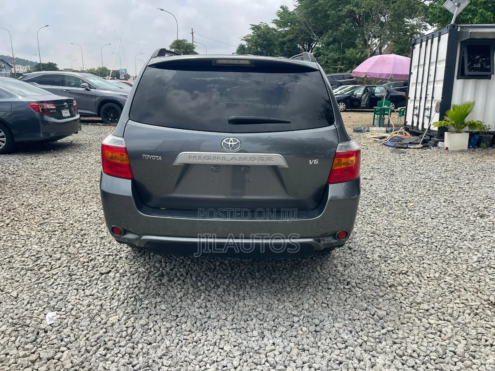 Toyota Highlander 2008 Gray