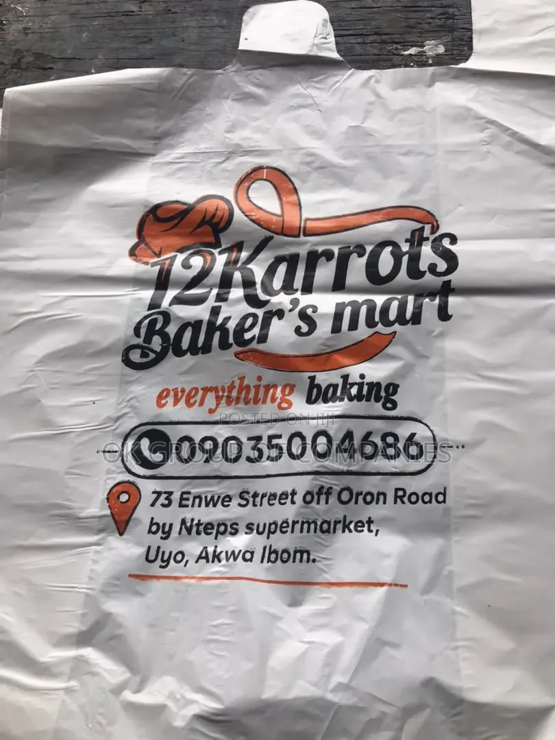 Supermarkets Shopping Singlets Bags Printing in Lagos Nig